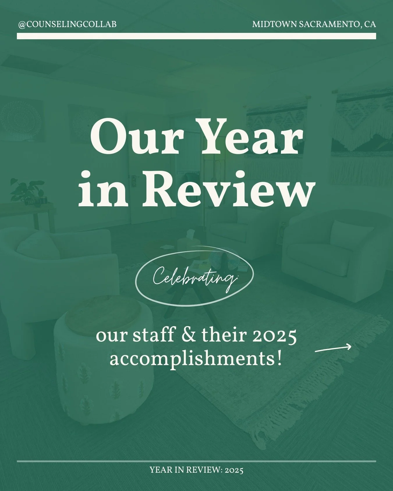 We're so, we're so proud of you! Check us out! We are thrilled to watch our team accomplish their goals!