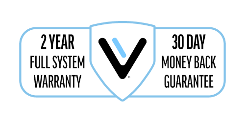 Vectis two-year full-system warranty and 30-day money-back guarantee.