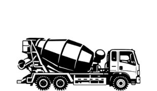 Mixer icon representing heavy equipment manufacturing applications for Vectis tools.