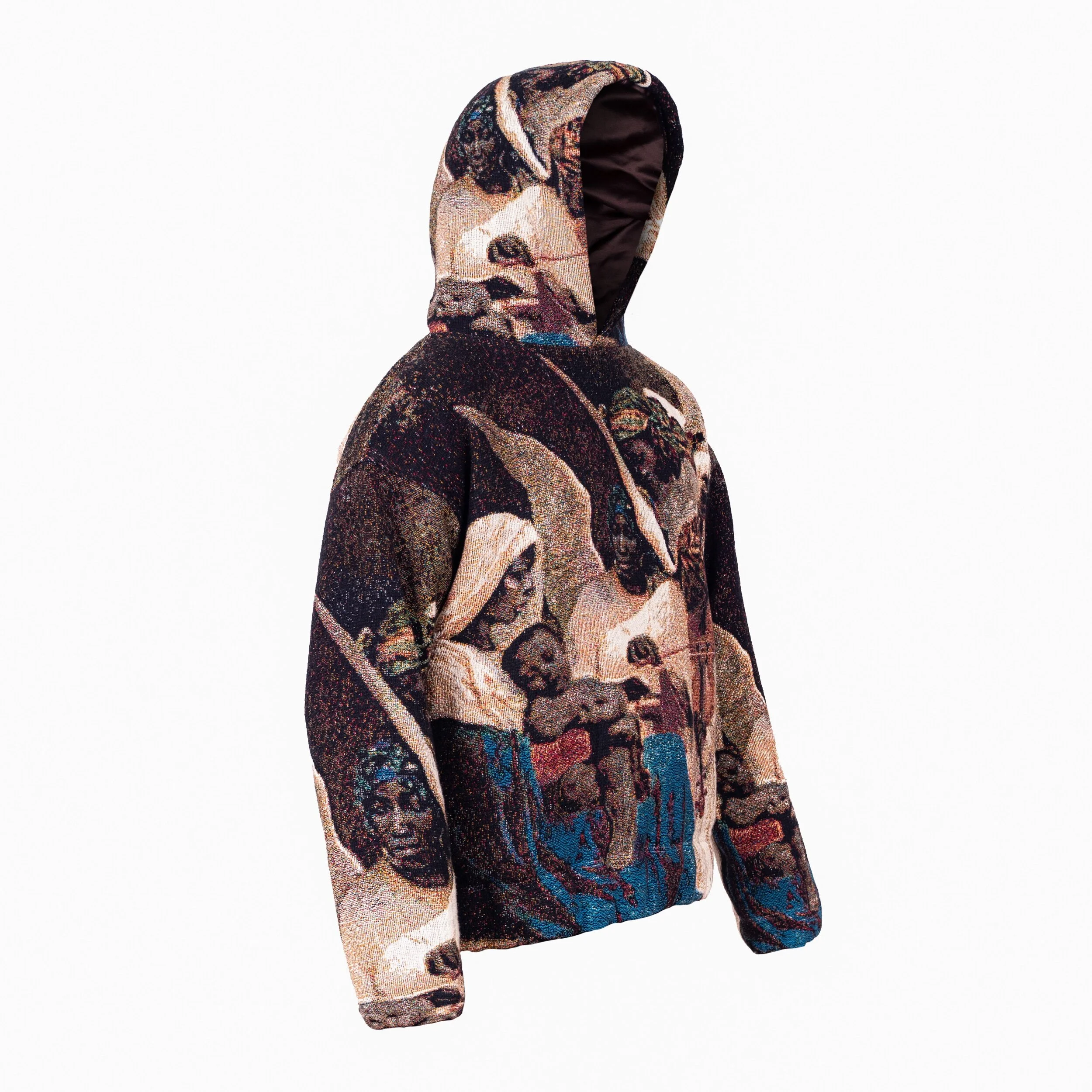トップス gadid anoniem BEGBIE 11 By BBS Z2B Masked Zip Up Printed Hoodie | Elixirgallery
