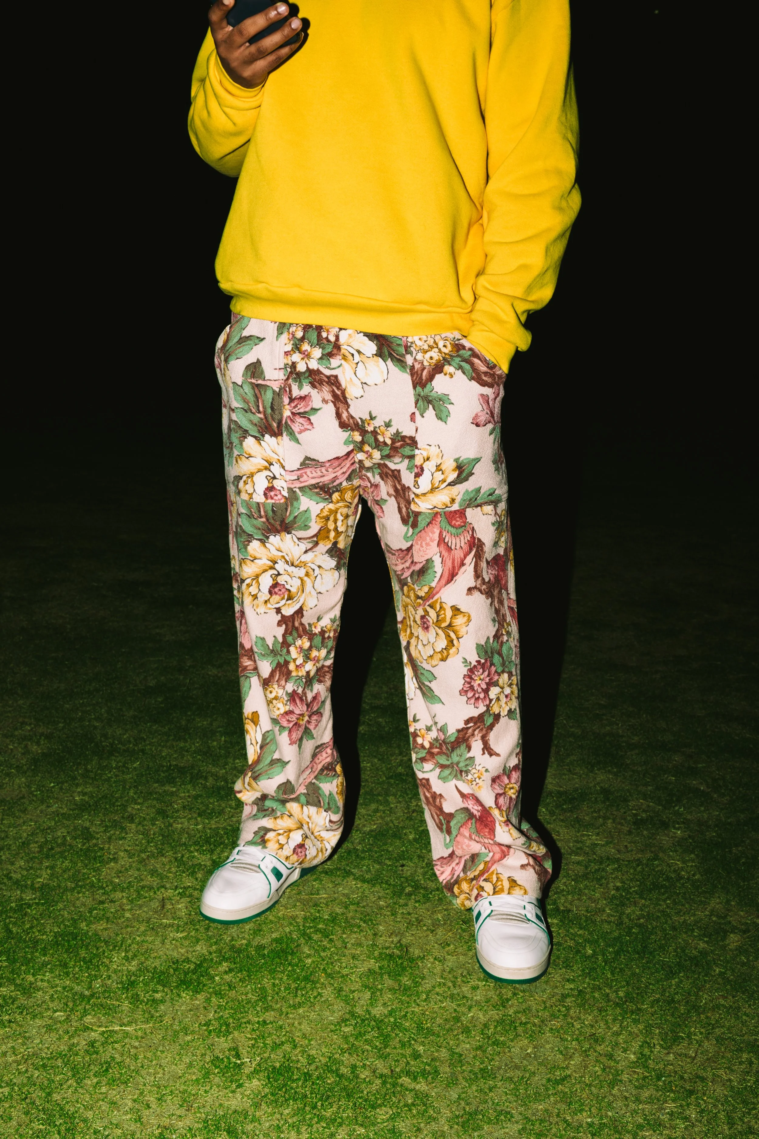 Antique Floral Pants