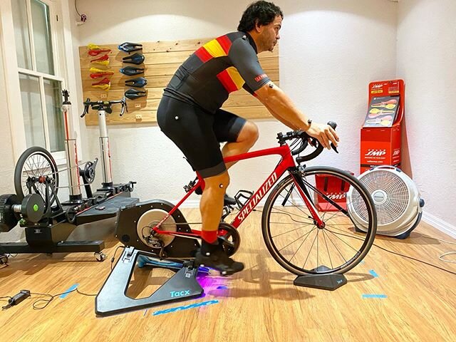 Angel loves doing 150+ mile rides. A proper bike fit is key for his comfort during those long hours in the saddle. #chasefactor