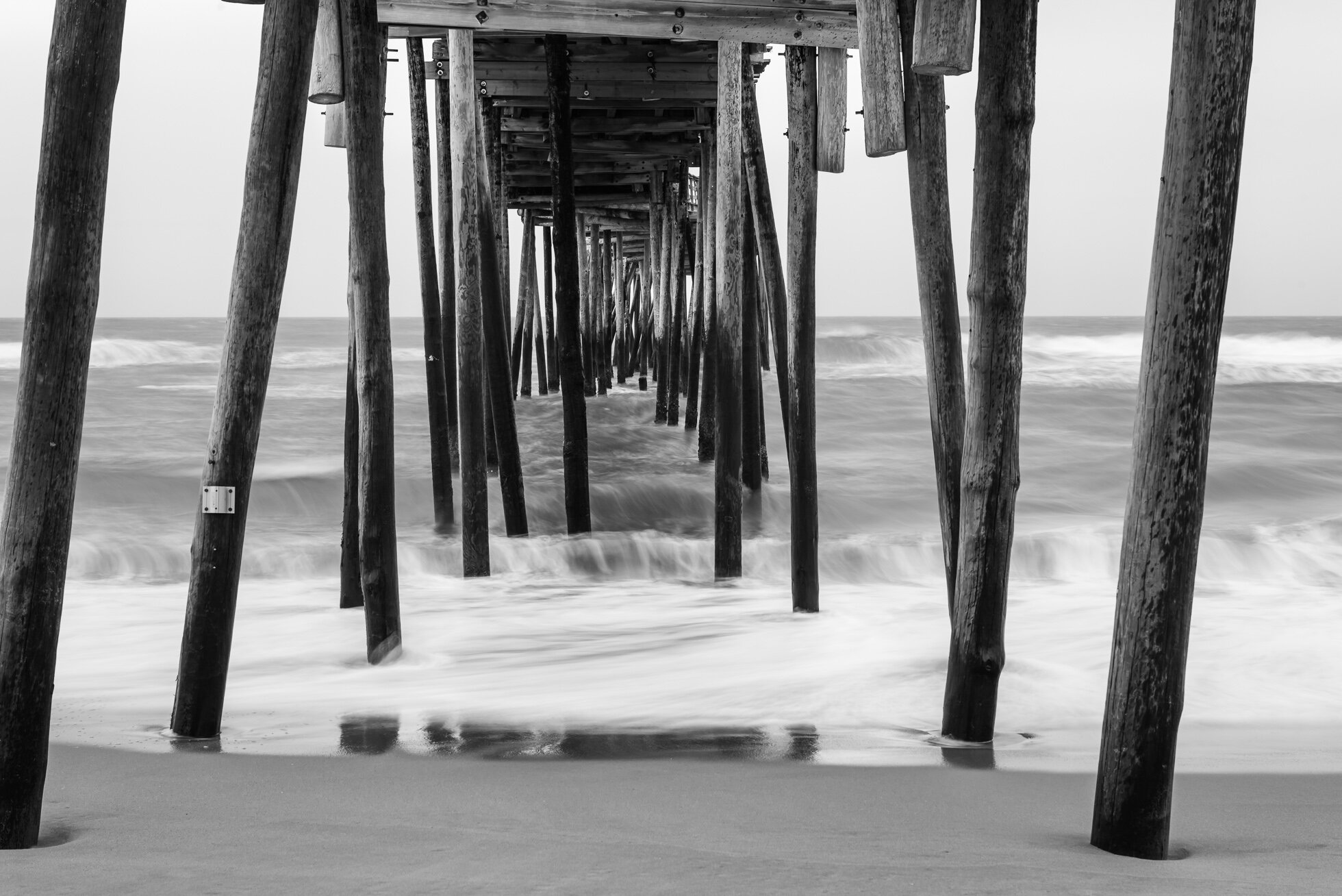 Under the Avon Pier © Jennifer Carr Photography Virginia Beach.jpg