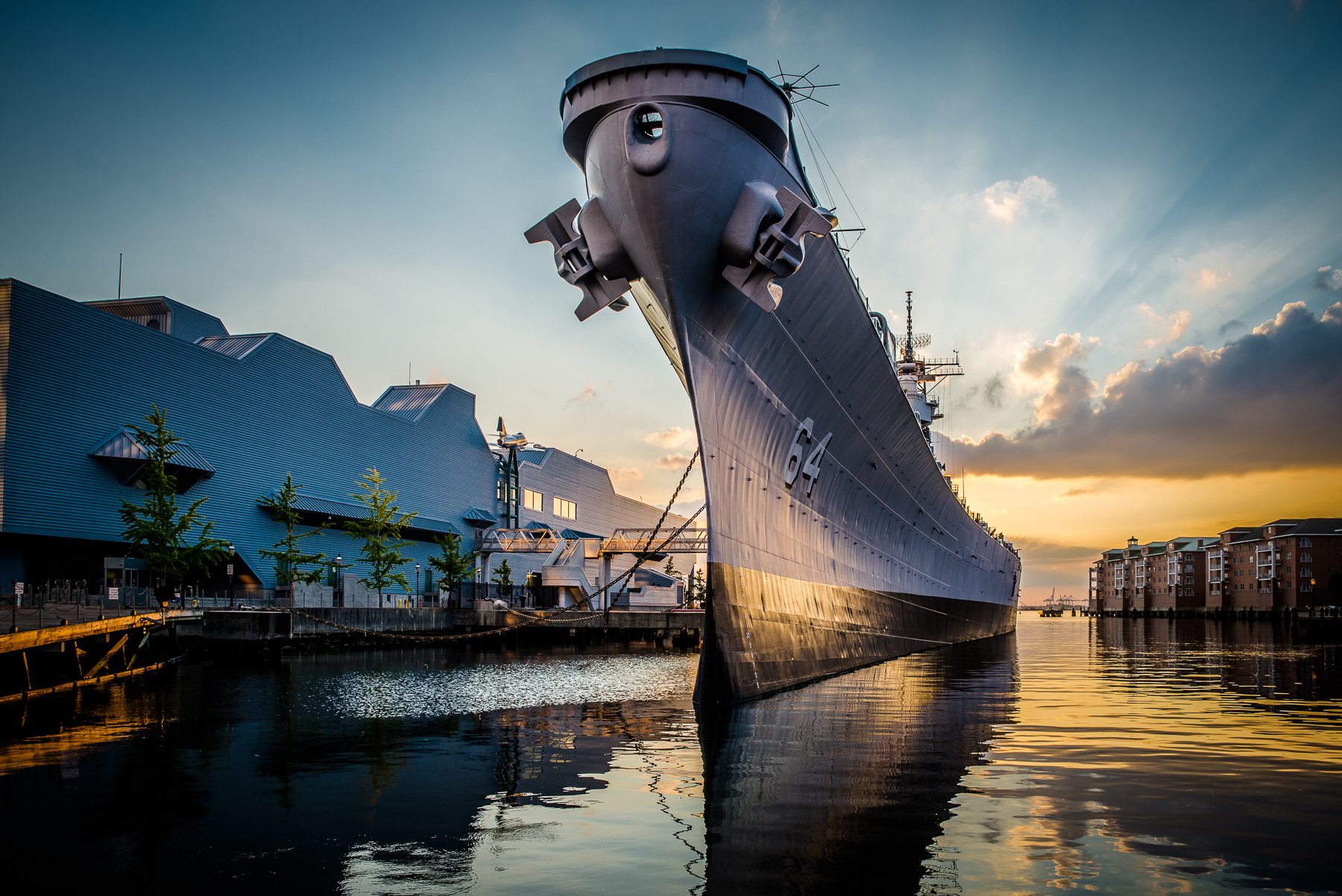 Battleship USS Wisconsin