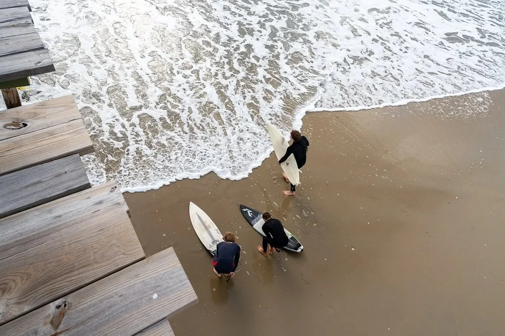 When a hurricane swell hits, it&rsquo;s not just about the waves&mdash;it&rsquo;s about the surfers. At the 2023 Saltwater Retreat, Hurricane Ian may have thrown a wrench in our plans for classic Outer Banks sunny skies, but it brought us something e