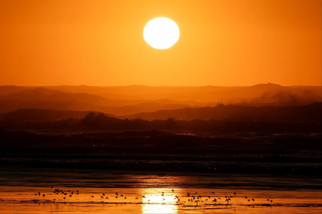 A sunset fit for a king&hellip; tide 🌊

I captured this sunset series on Benson Beach at Cape Disappointment during our first king tide experience.  A king tide occurs when the sun and moon&rsquo;s gravitational forces align, exaggerating the natura