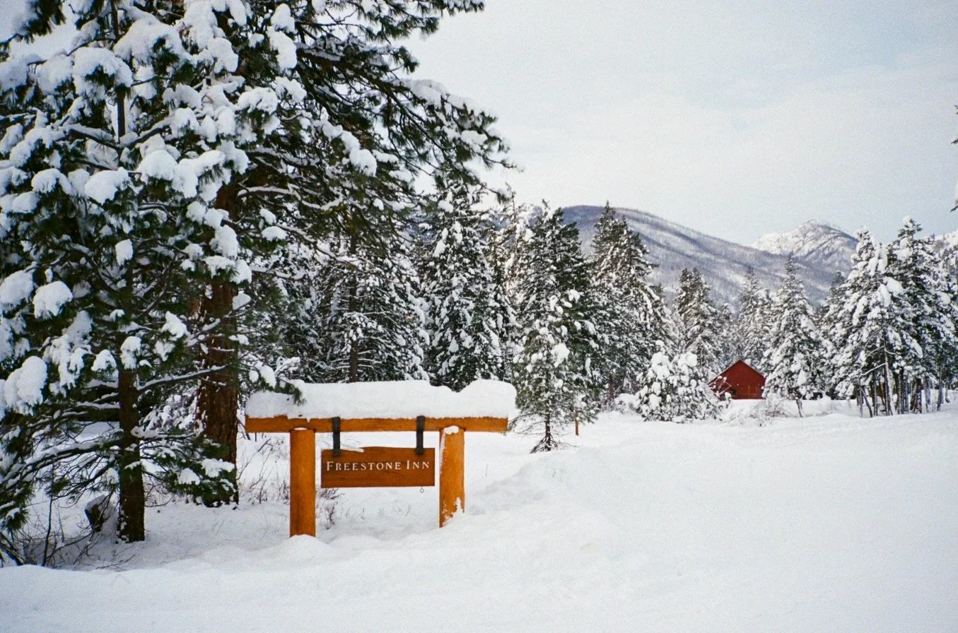🎞️ Post Christmas Ski on the Contax T2.  I wouldn&rsquo;t have thought I could love this place more, but film makes it even more beautiful. ❄️ 

I had taken my Canon ae-1 home for Christmas with big ideas of capturing family traditions for the Decem