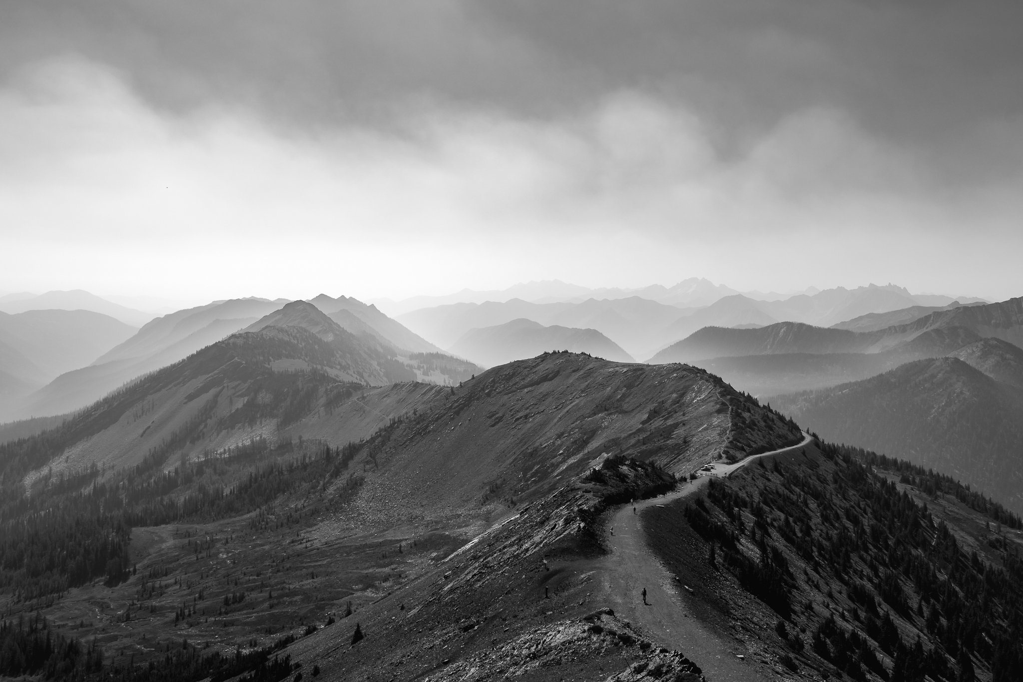 Shaped by Smoke: Black and White Perspectives from Slate Peak