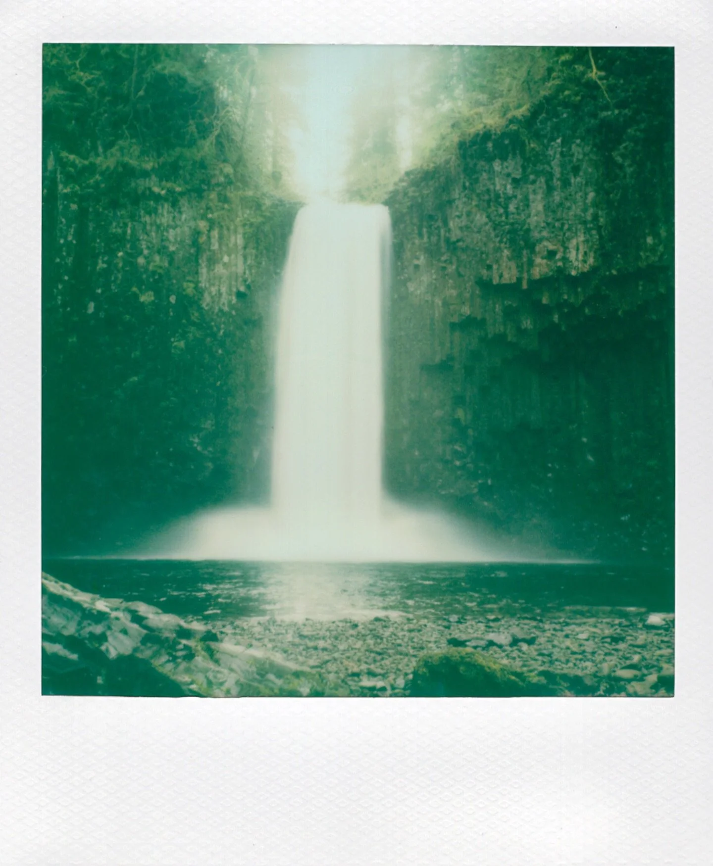 Abiqua Falls 
@polaroidweek day 2

📷 Polaroid I-2
Manual mode long exposure with ND filter

#PolaroidWeek #polaroidi2 #roidweek #polaroidlove