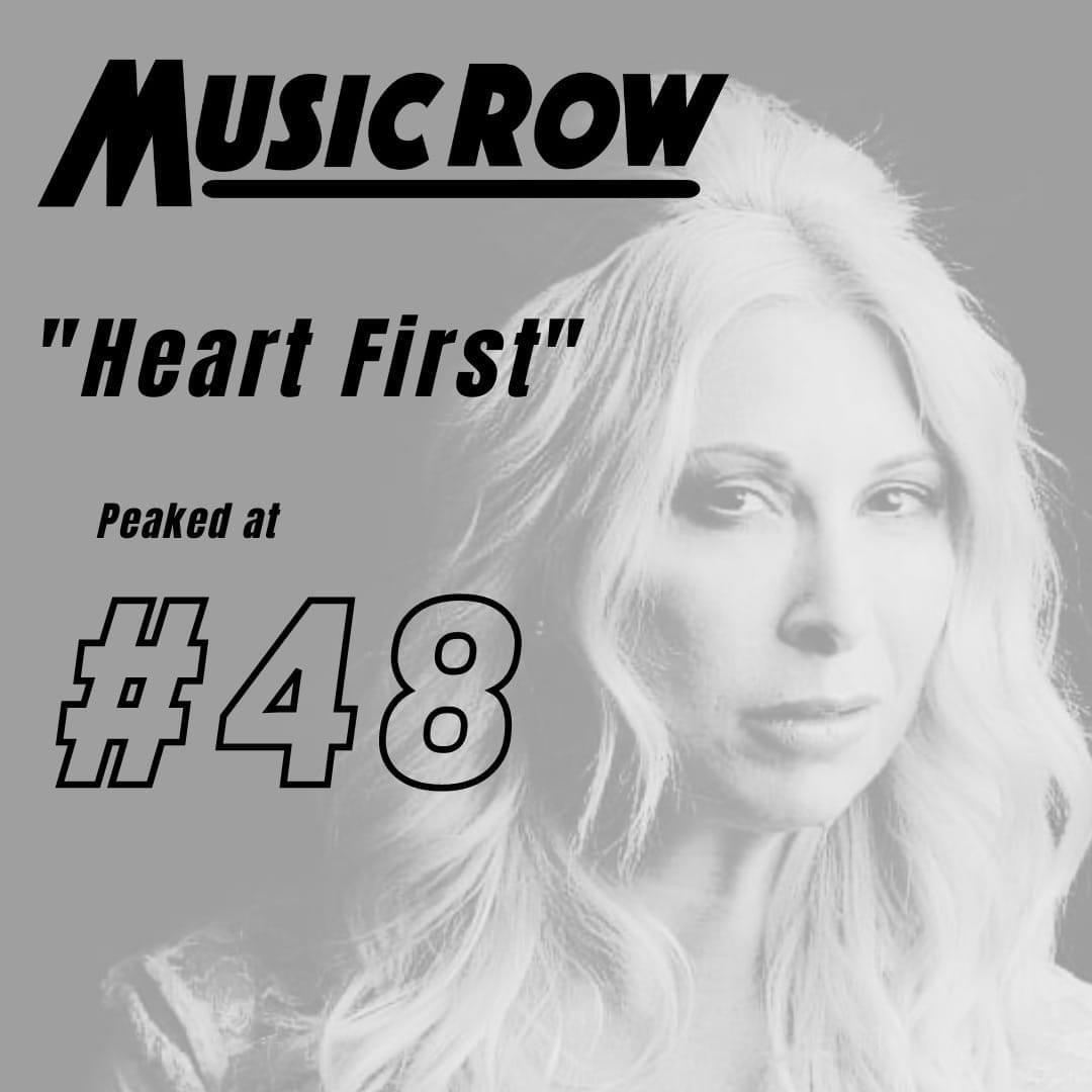 "Heart First" Breaks Into The Top 80 on the Music Row Chart