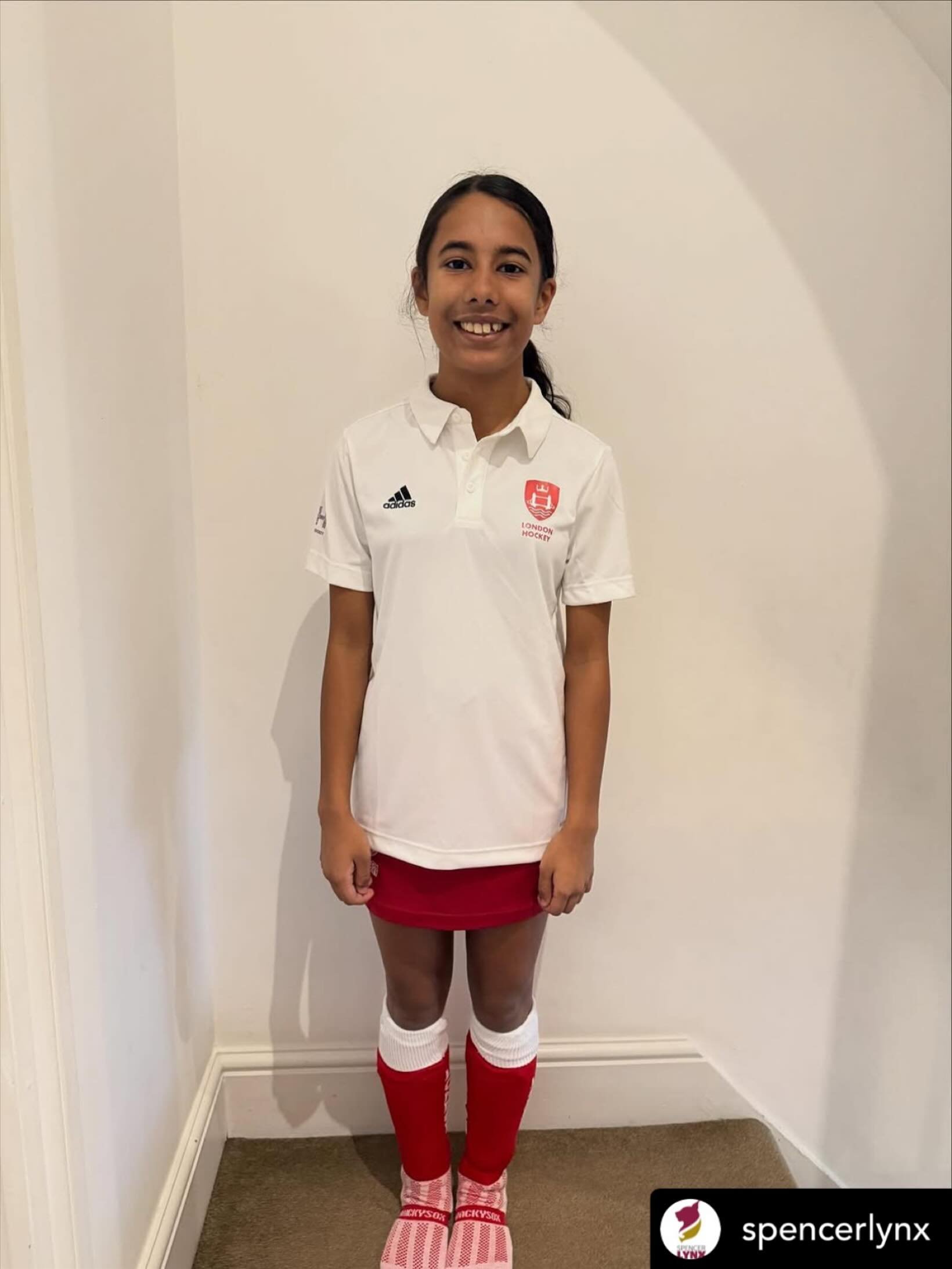 Congratulations Maya! Best of luck in the London U13s squad and well done @spencerlynx on another success story!

Repost: @spencerlynx We are so incredibly proud of Maya who is our 5th player to go on from Lynx to play County level hockey. 
We first 