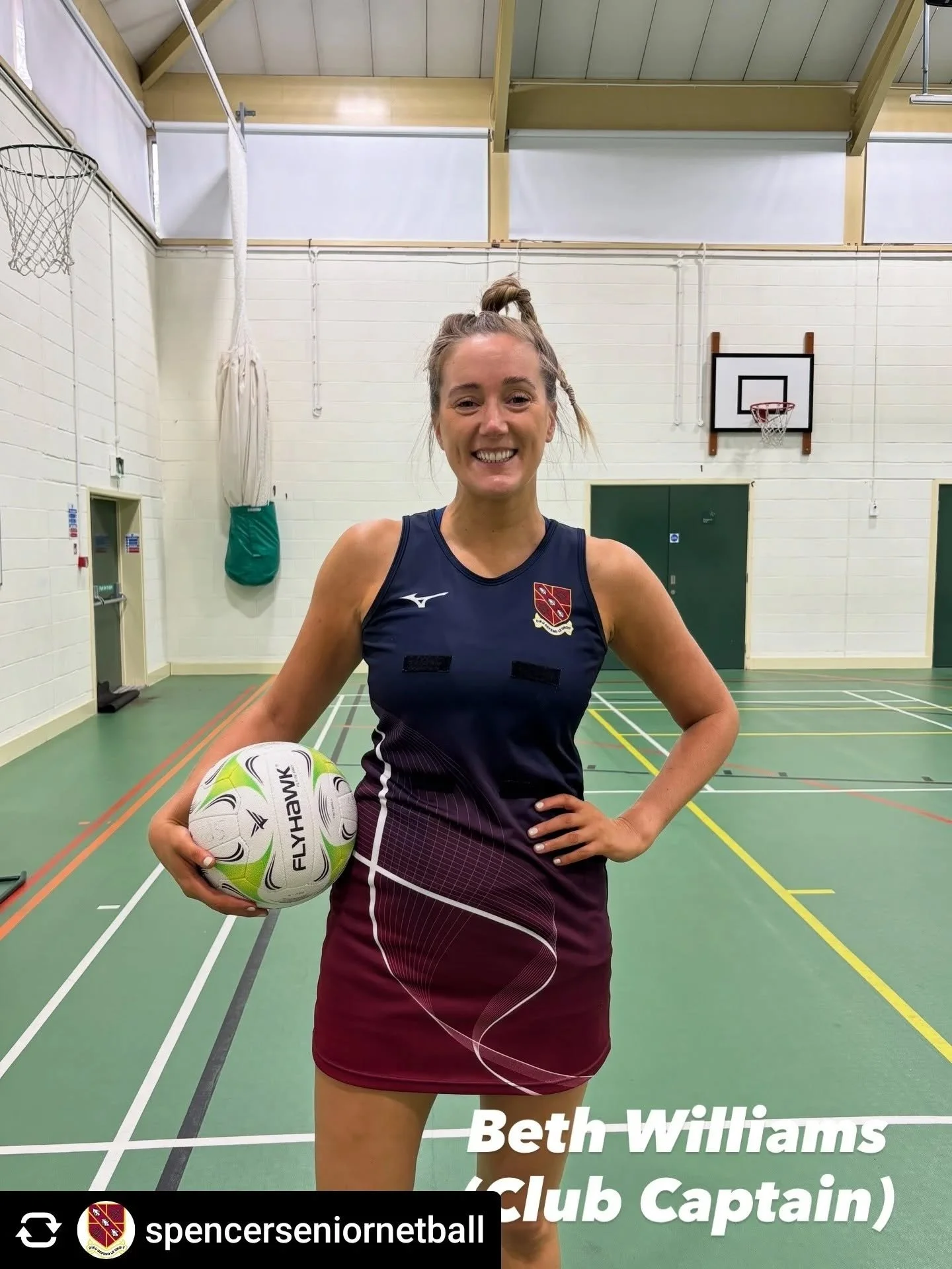 Hello Beth, Amanda and Clare! Thanks for all you do for @spencerseniornetball! Good luck for the second half of the season!

Repost &bull; @spencerseniornetball HAPPY NEW YEAR! ⭐️ We are excited to get the second half of the season under way!! 
Befor