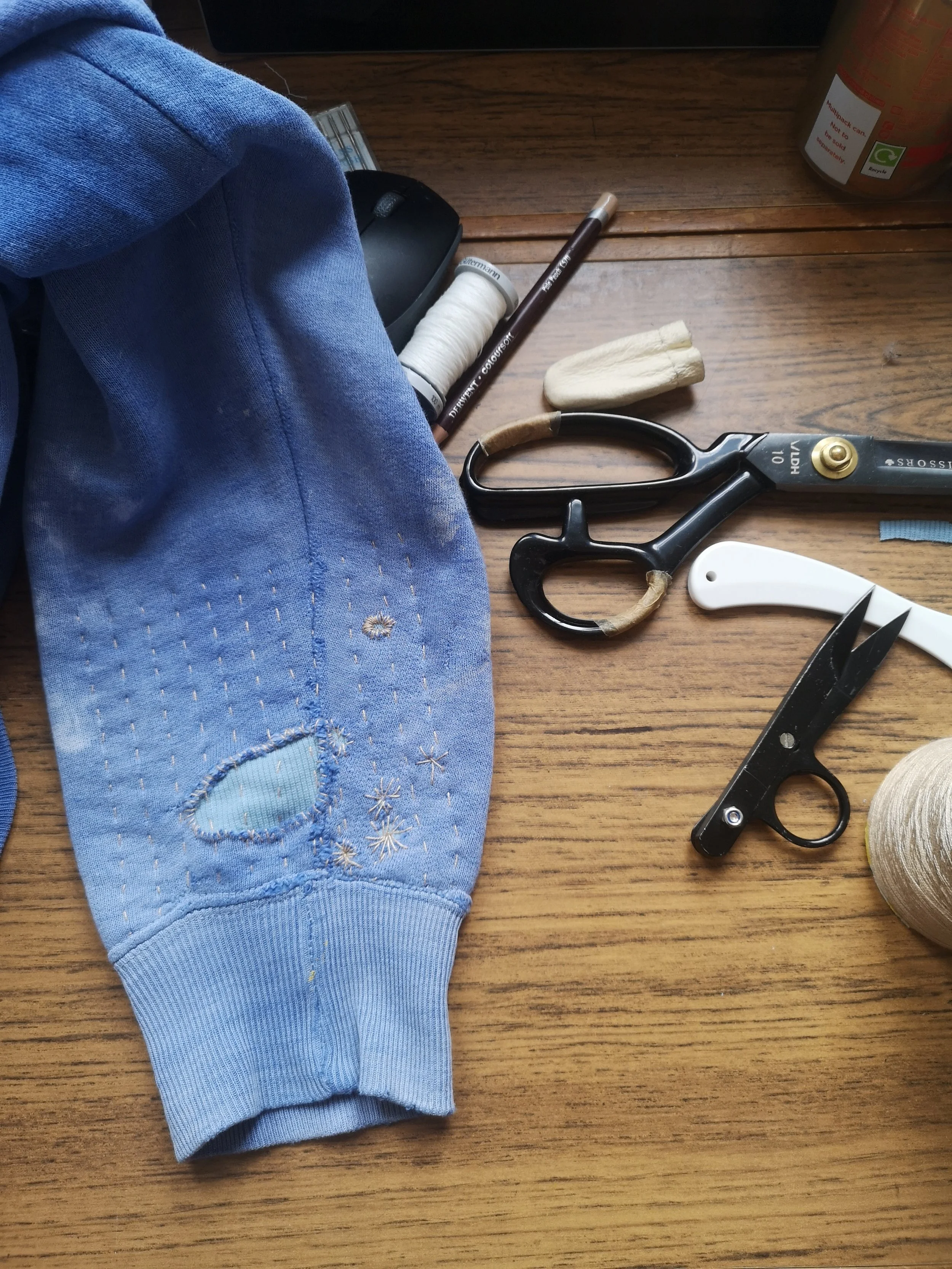 Textile Repair workshop with Eva at our Warm Welcome Cafe 