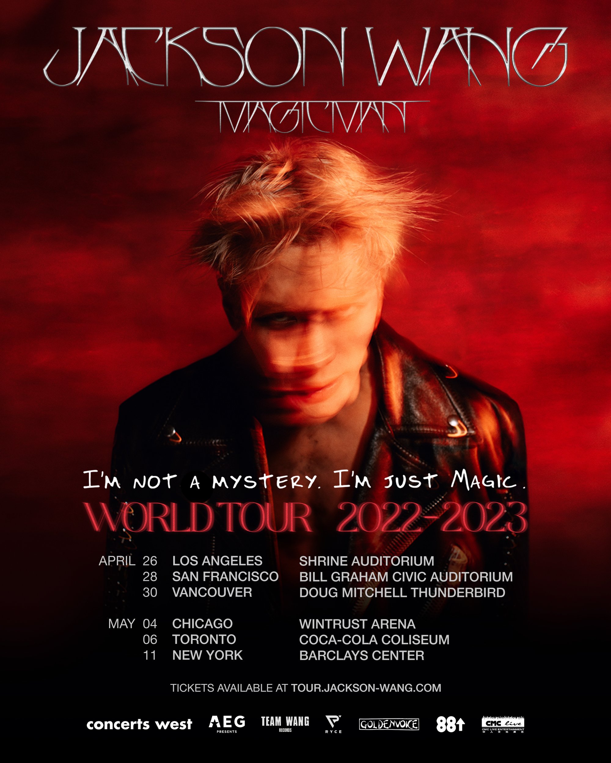 magic man world tour dates