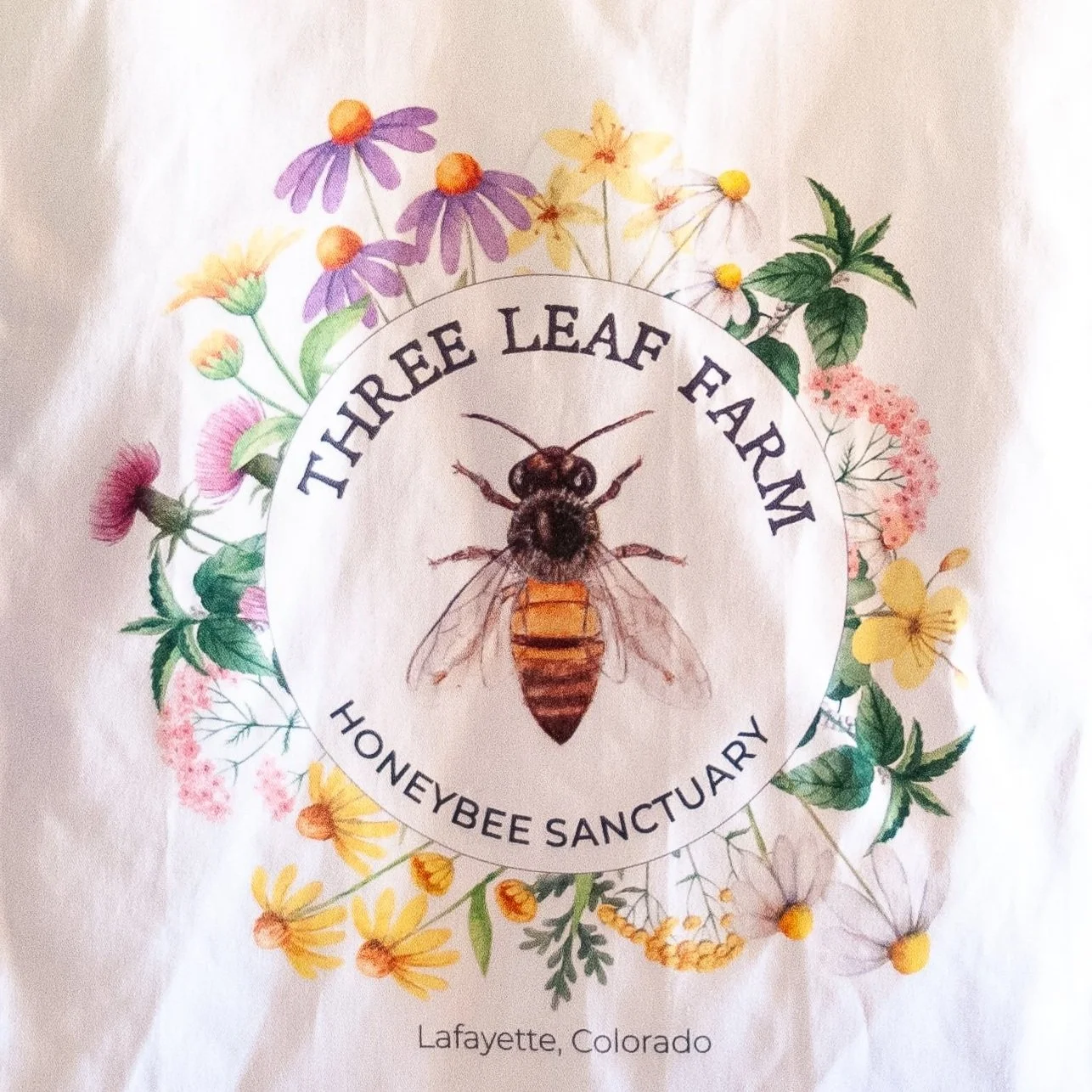 Honeybee Sanctuary Tea Towel