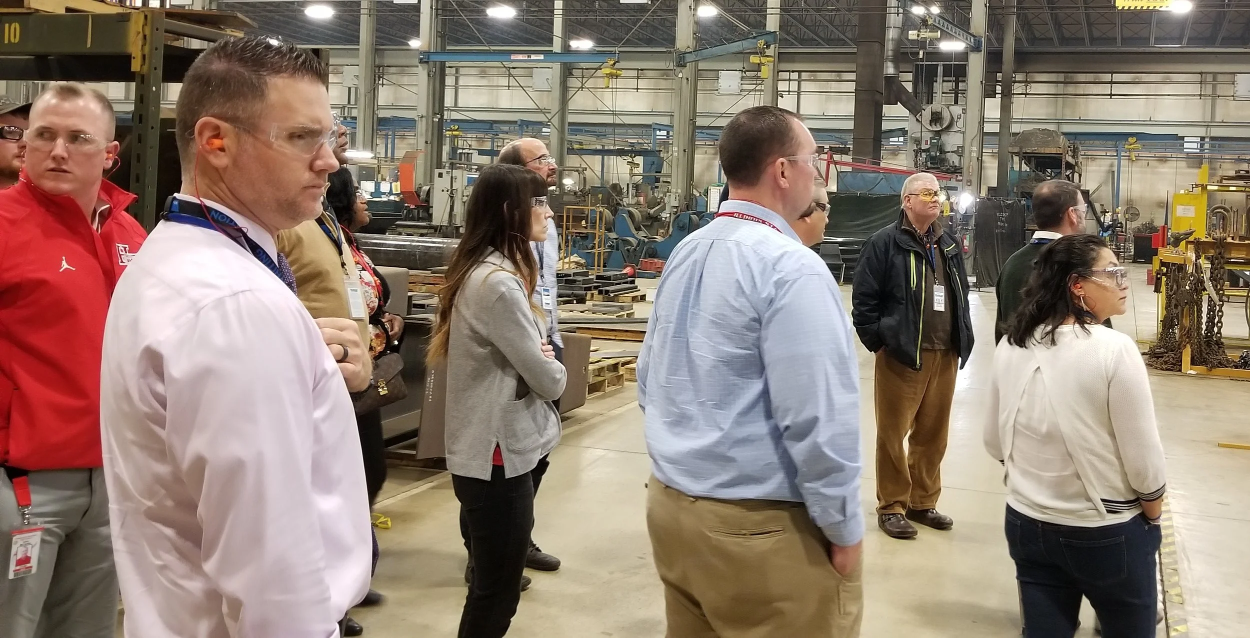 Taste of Manufacturing Tour with local high school counselors