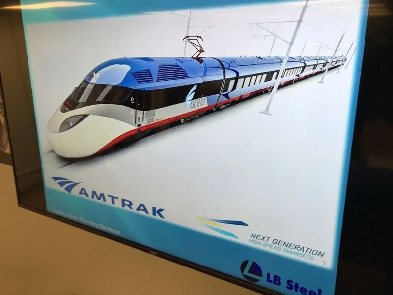Harvey Steel Company is Making Parts for Amtrak’s High-Speed Rail Project