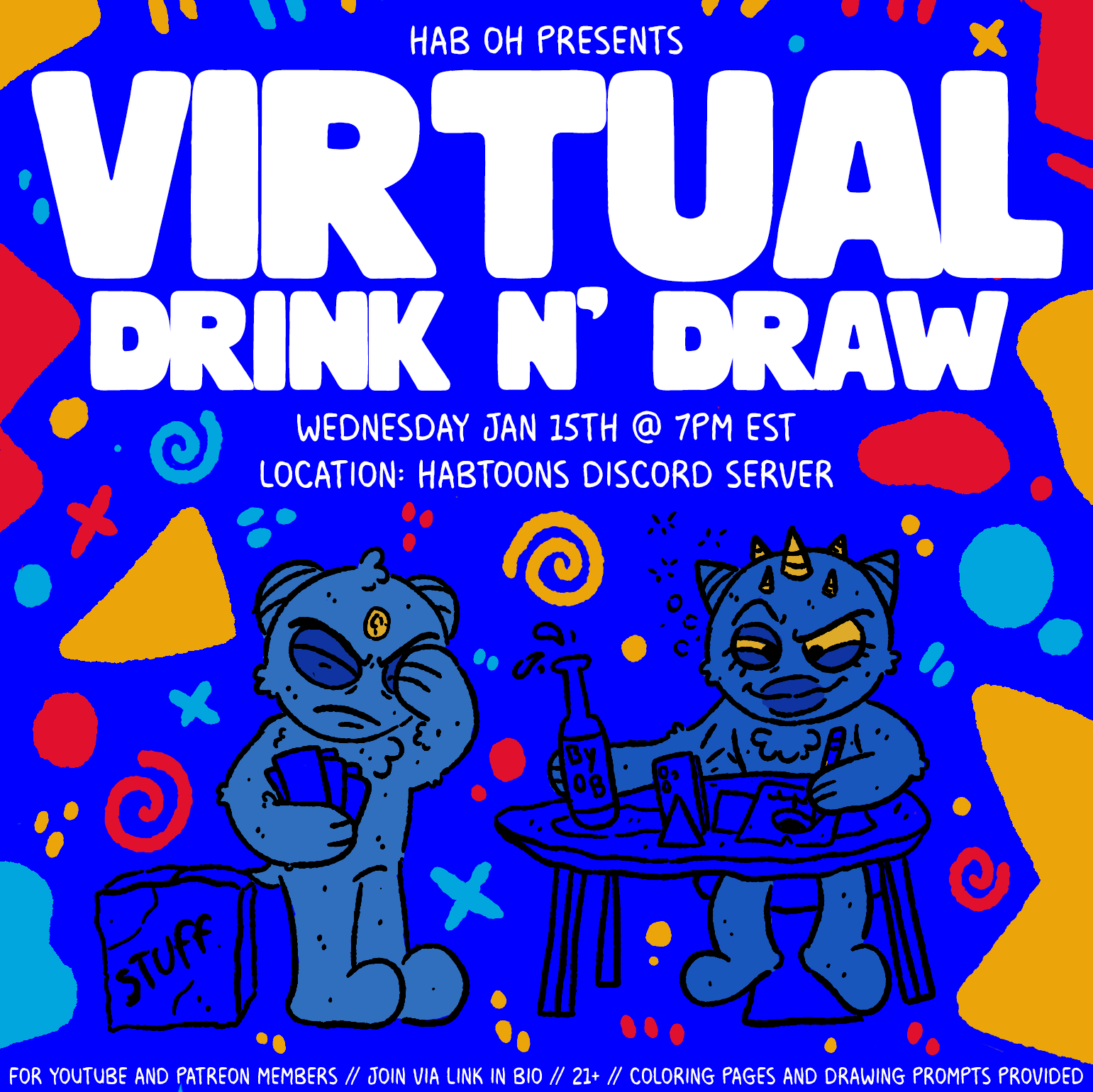 🖼️ Virtual Drink n Draw 