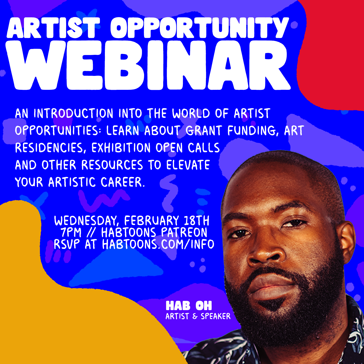 🫂Artist Opportunity Webinar