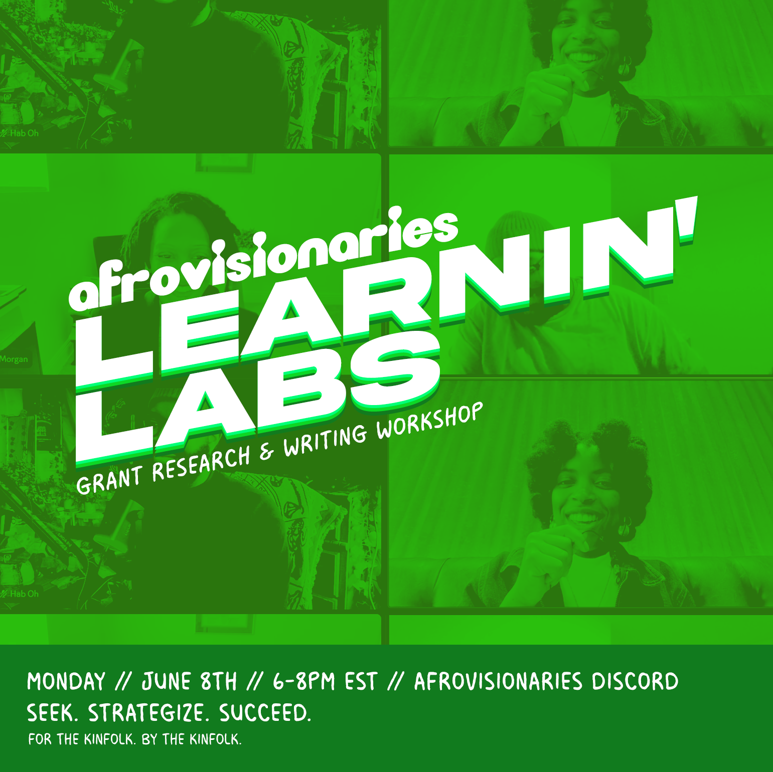 🫂AfroVisionaries: Learnin Labs (Grant Research &amp; Writing)