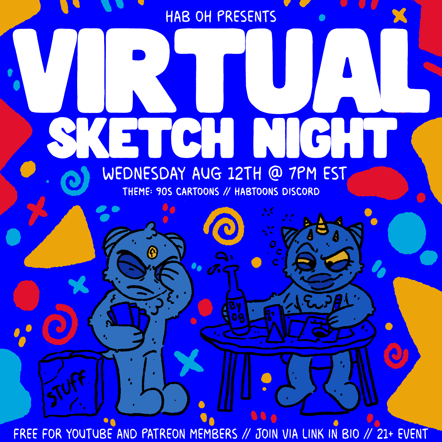 🖼️ Virtual Sketch Night