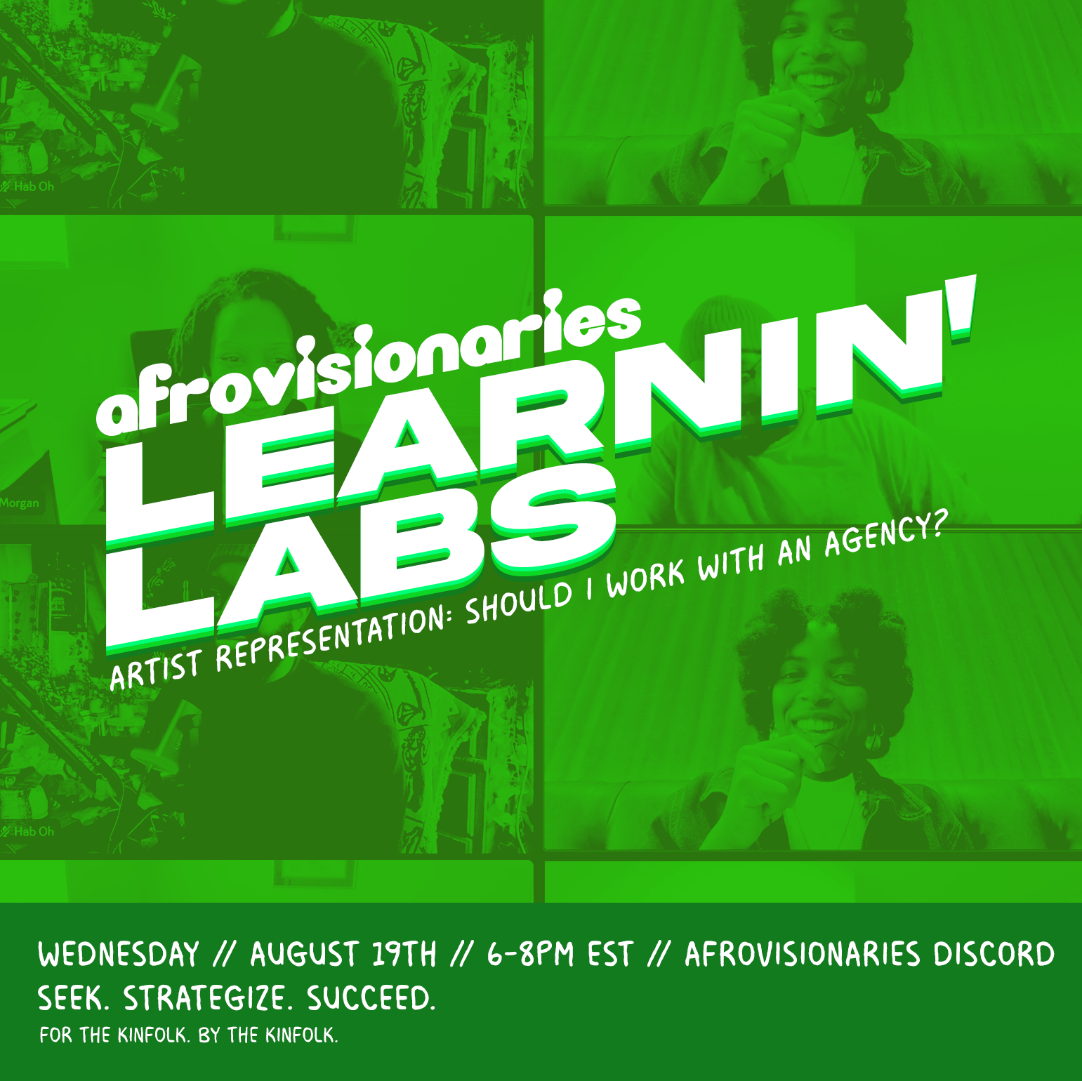 🫂AfroVisionaries: Learnin Labs (Professional Artist Representation)