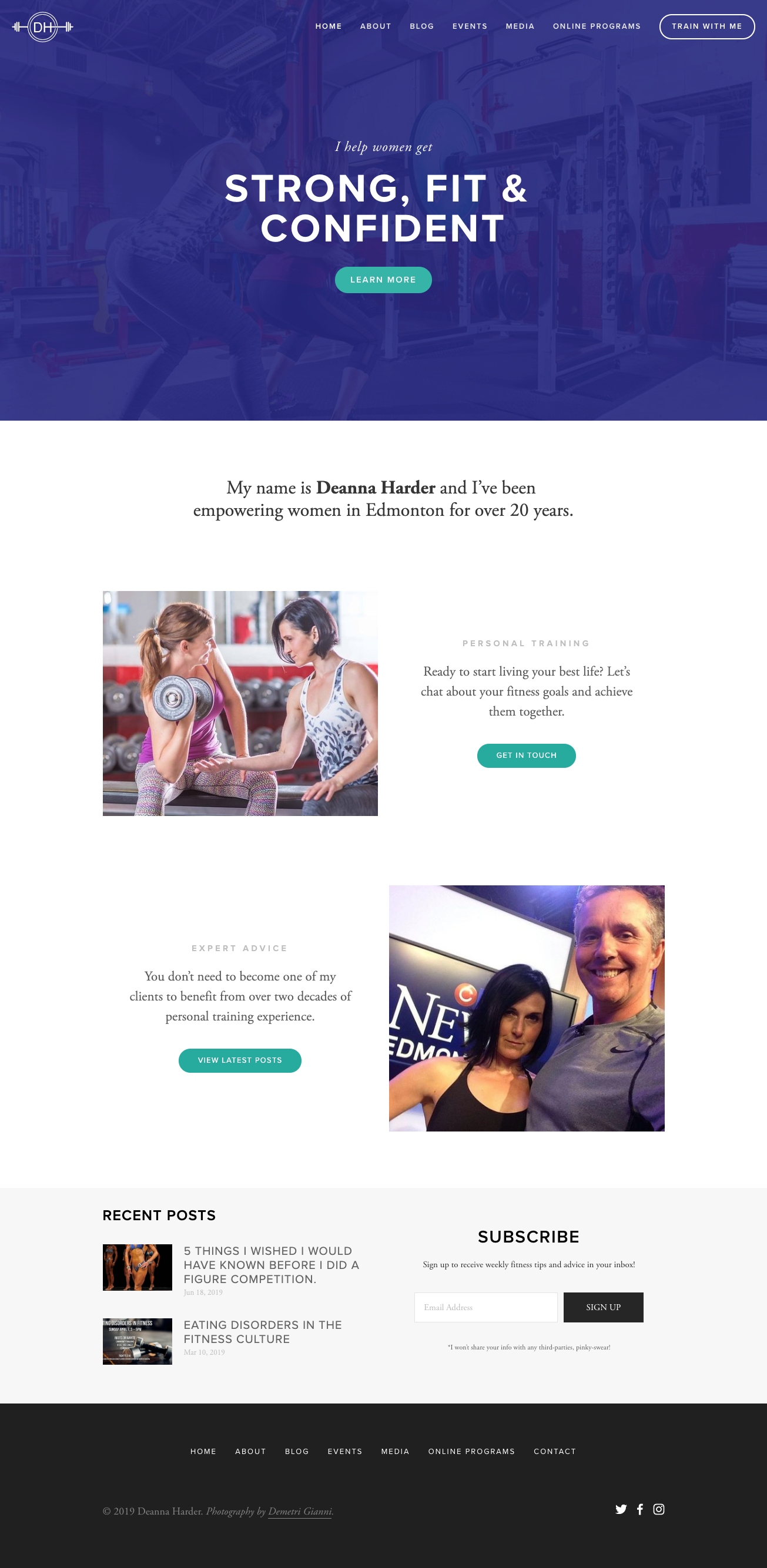 New Homepage