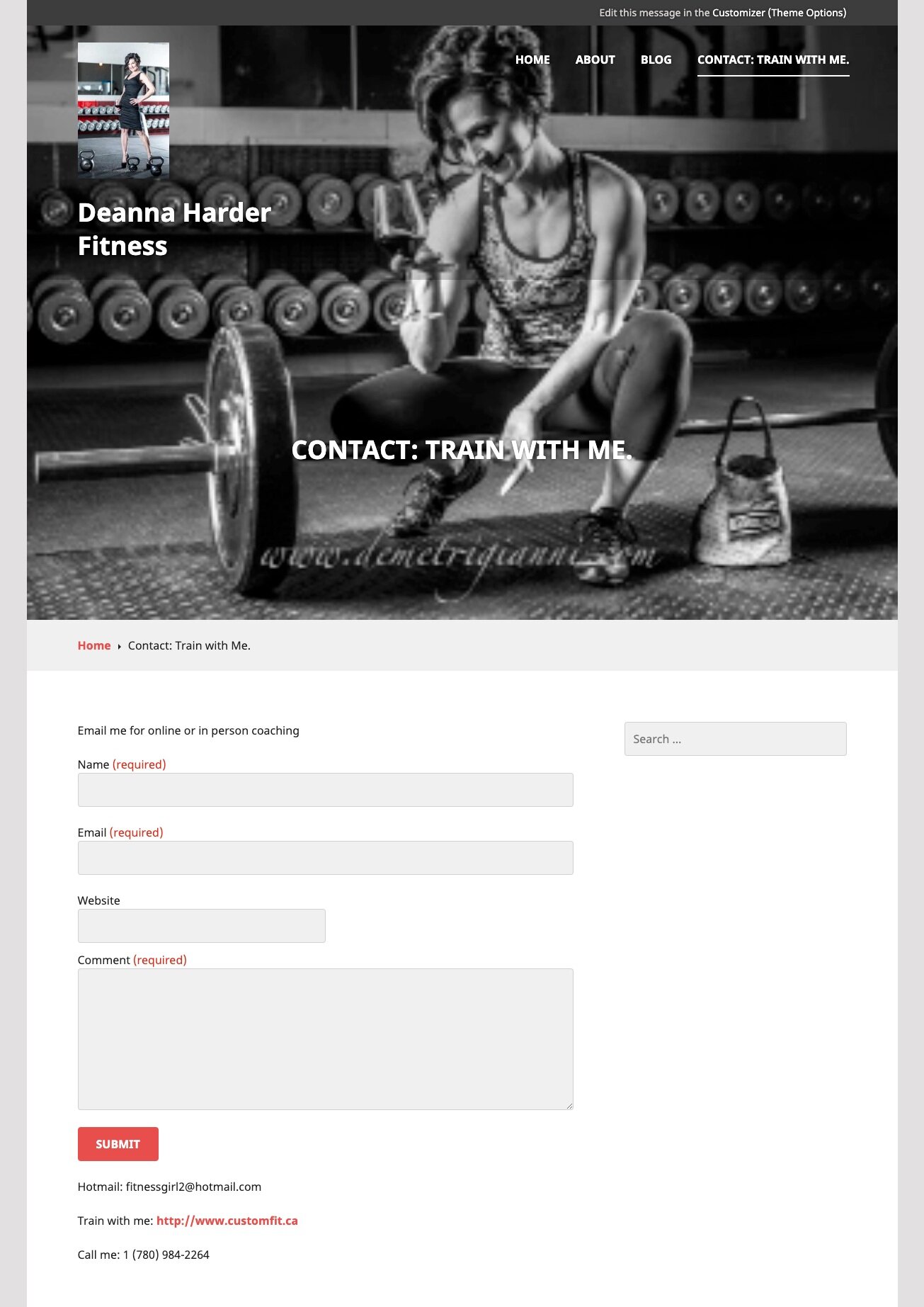 Old Contact Form