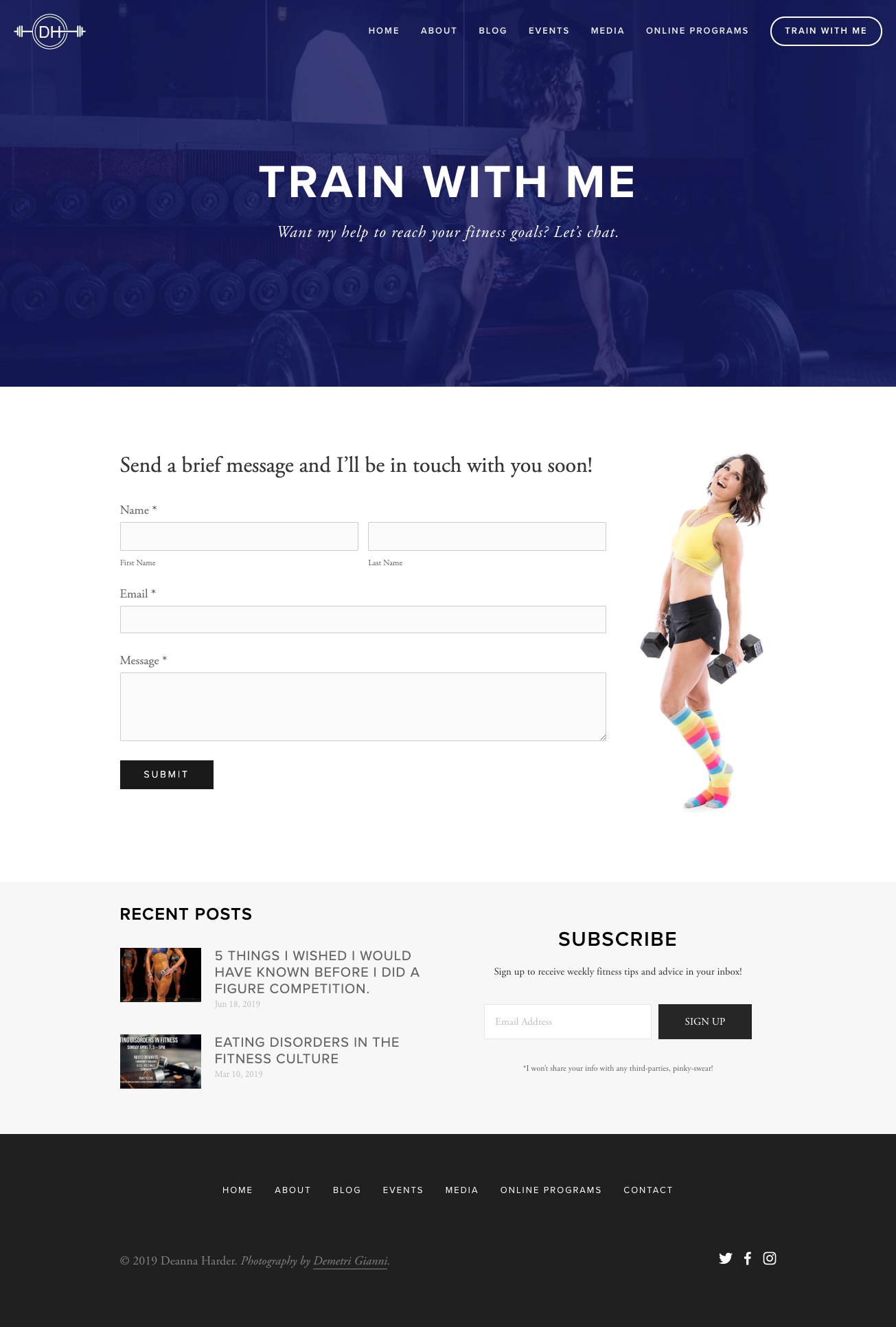New Contact Page