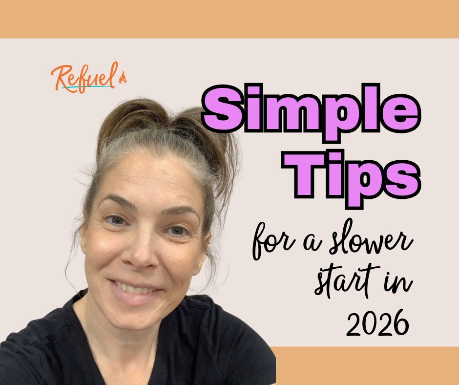 Simple Tips for a Slower start in 2026