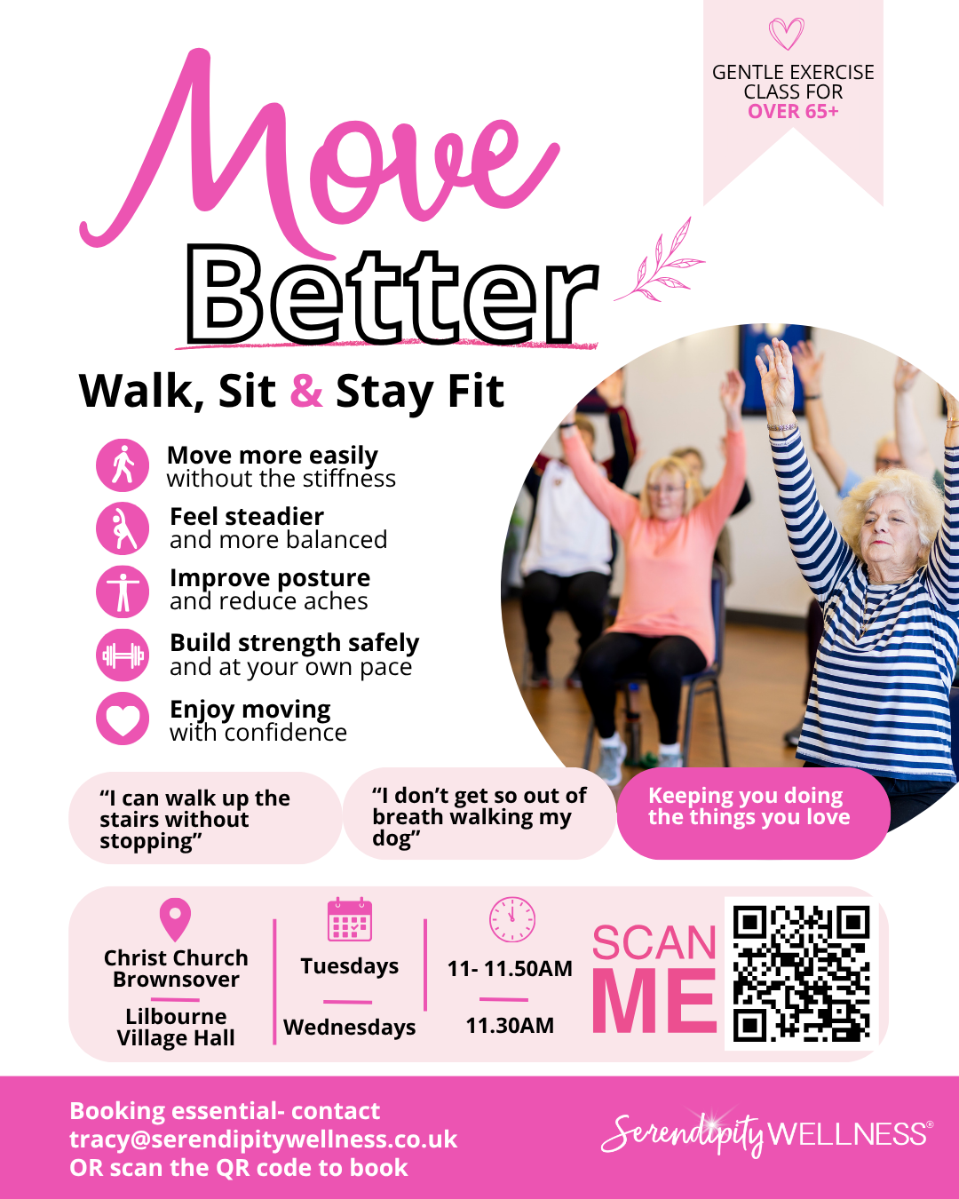 Move Better classes in Brownsover and Lilbourne
