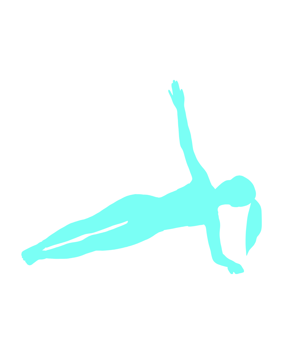 Flowing pilates session