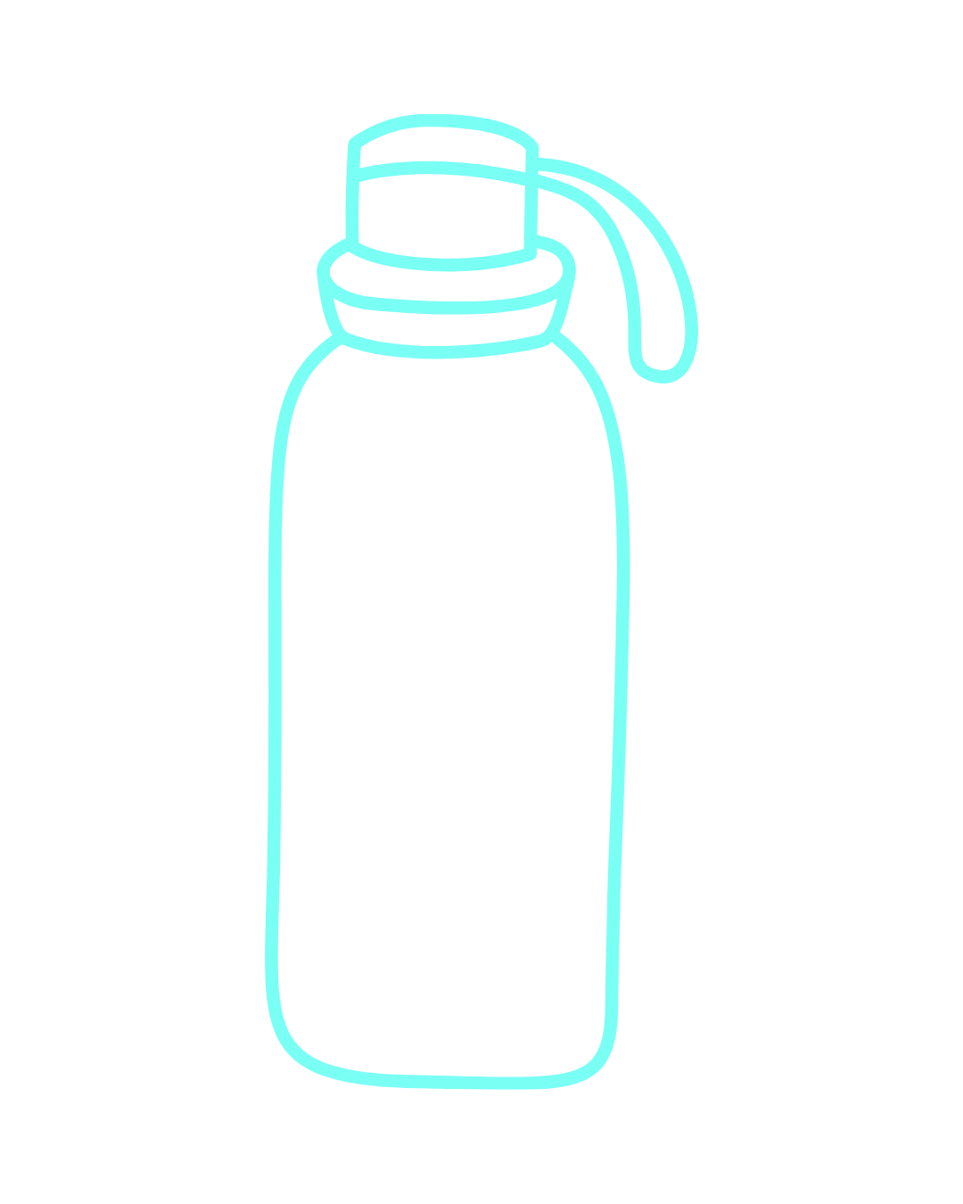 Exclusive Breathe & Beats water bottle
