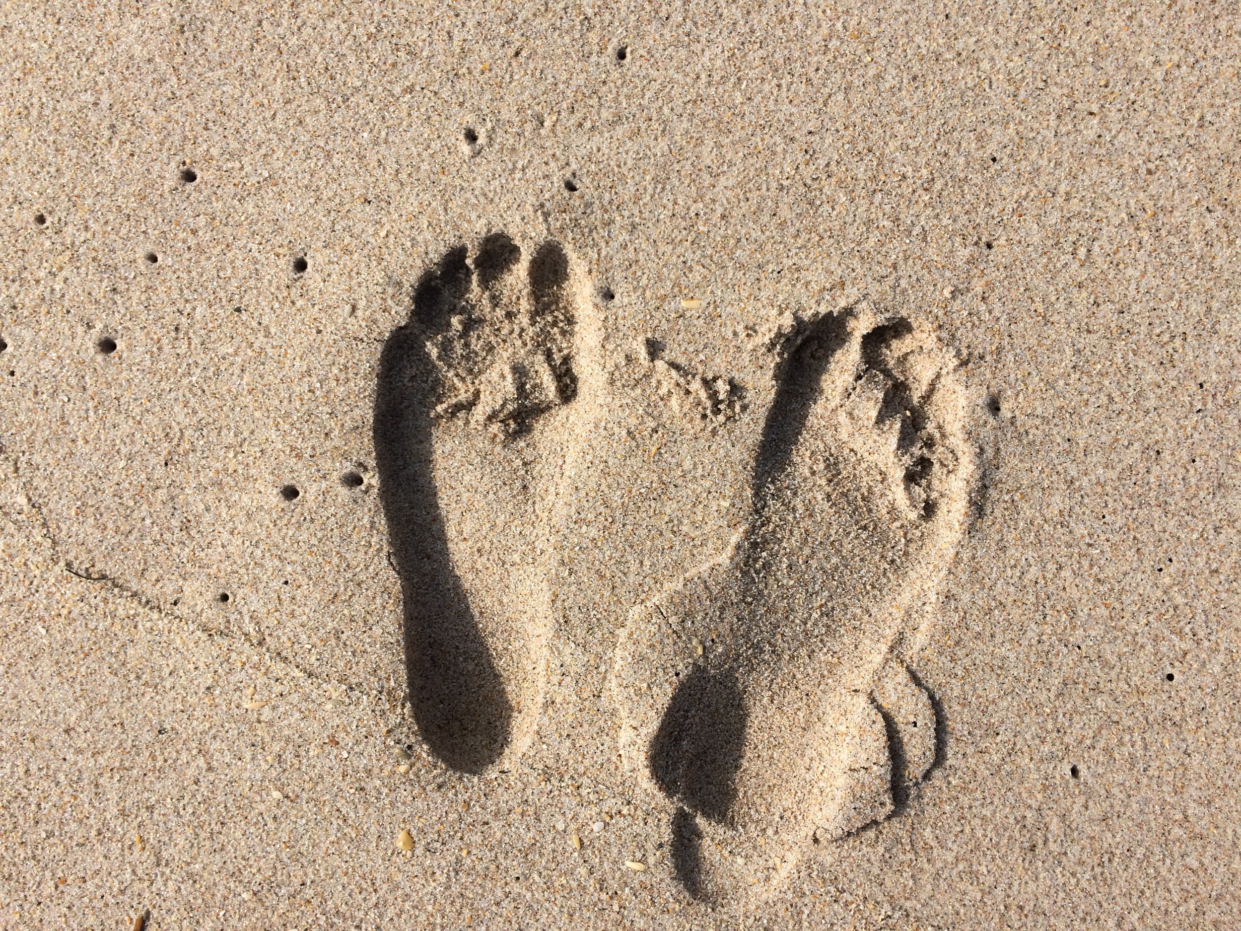 Footprints in the Sand