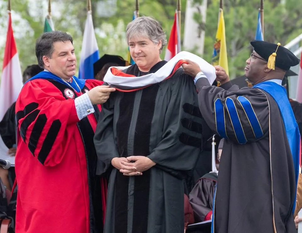 Bela Receives an Honorary Degree from University of Indianapolis