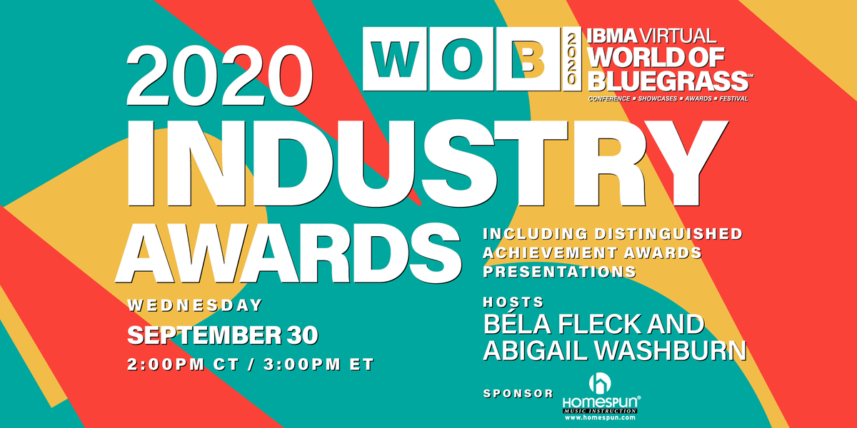 Béla Fleck &amp; Abigail Washburn Host The 2020 IBMA Industry Awards