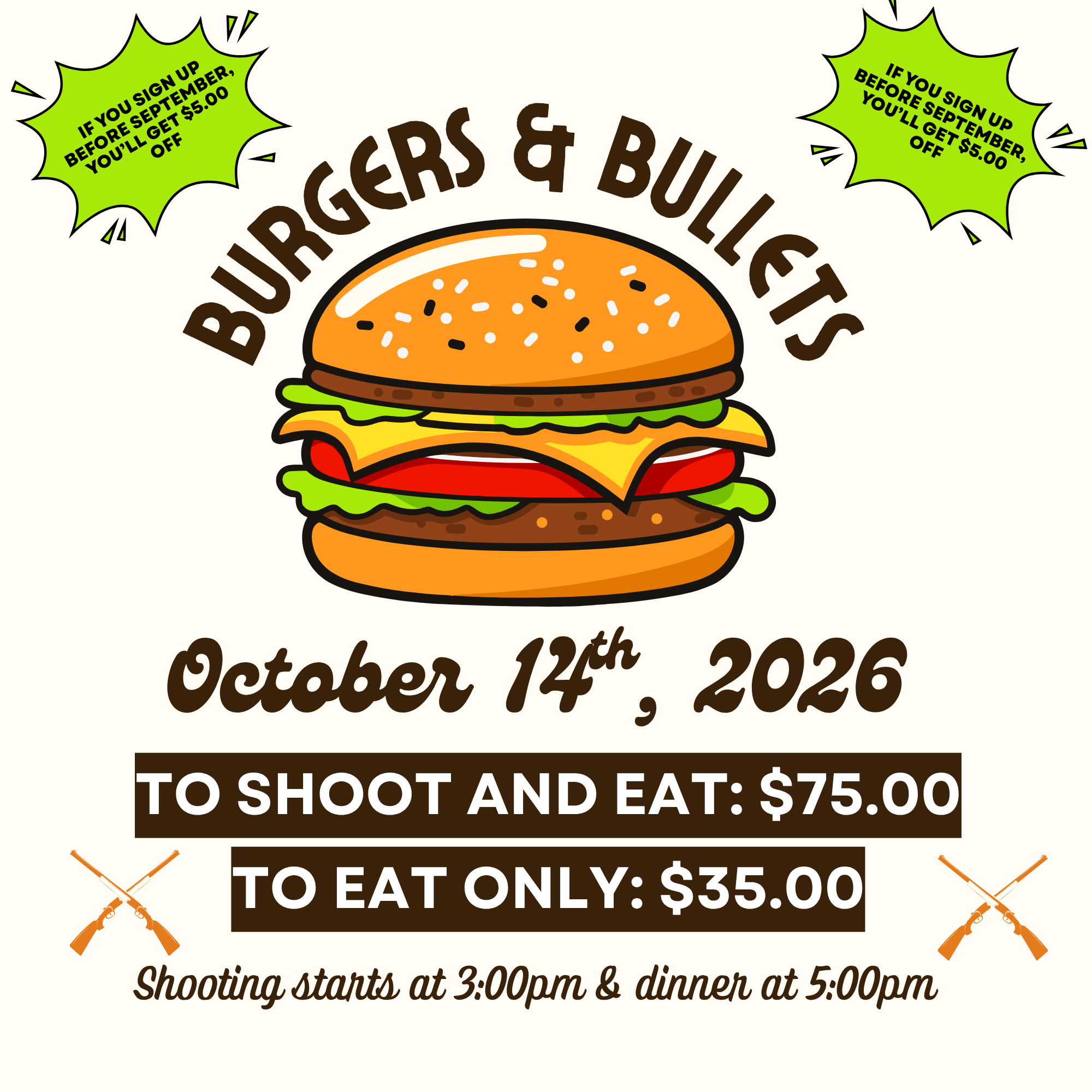 Burgers & Bullets