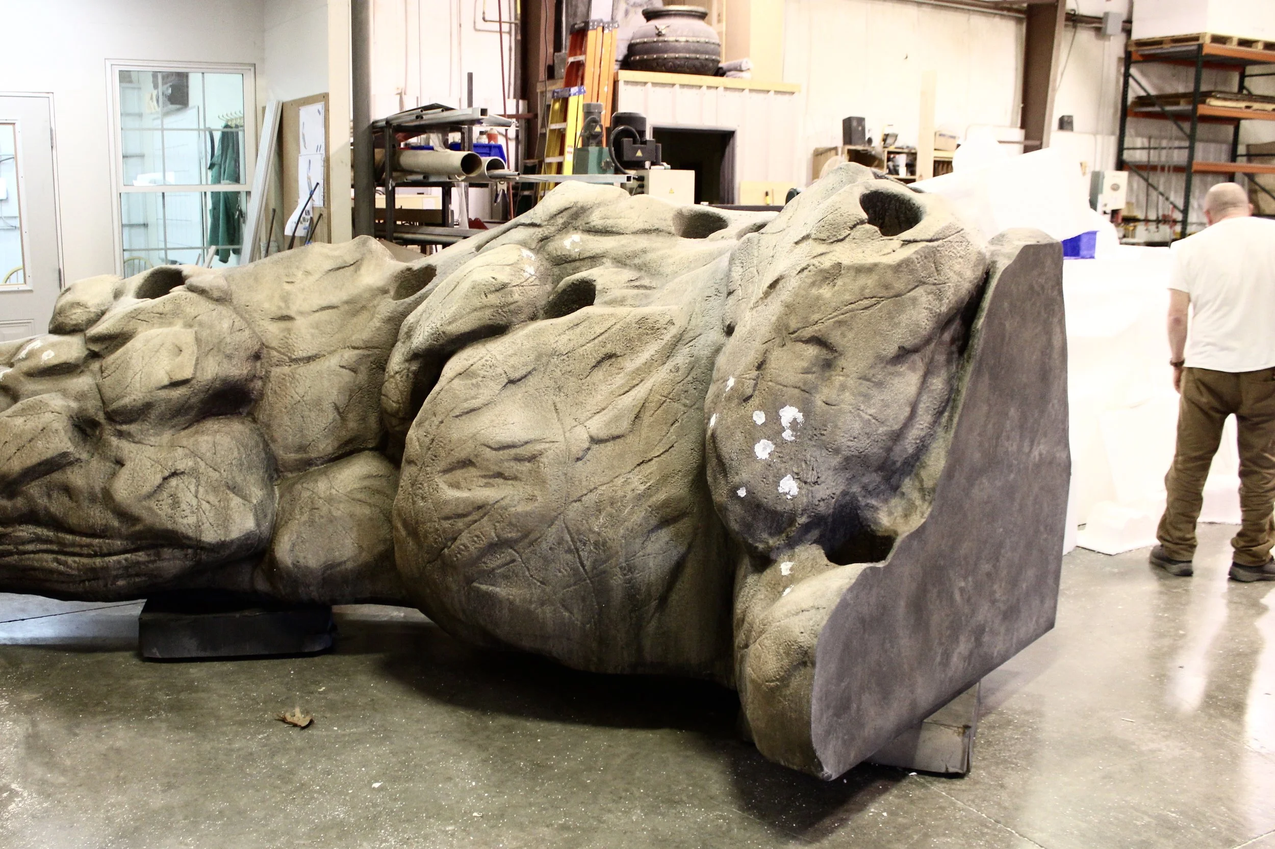 Rocky terrain at Czinkota Studios