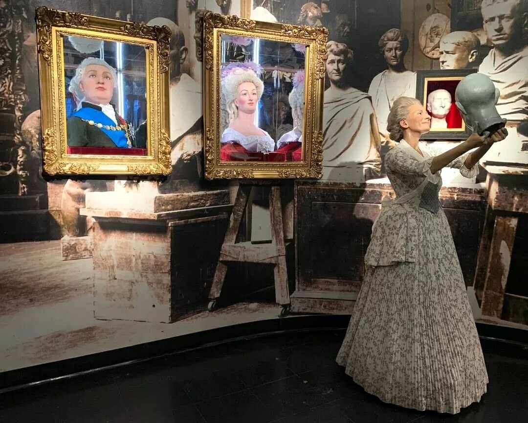 We created these pieces for a room in @madametussaudsusa that showcases Marie Tussaud herself. The frames have mirror lined boxes with LEDs  that are inset in the wall, highlighting the imagery of two Victorian heads in them🖼️&nbsp;

A must-see on y