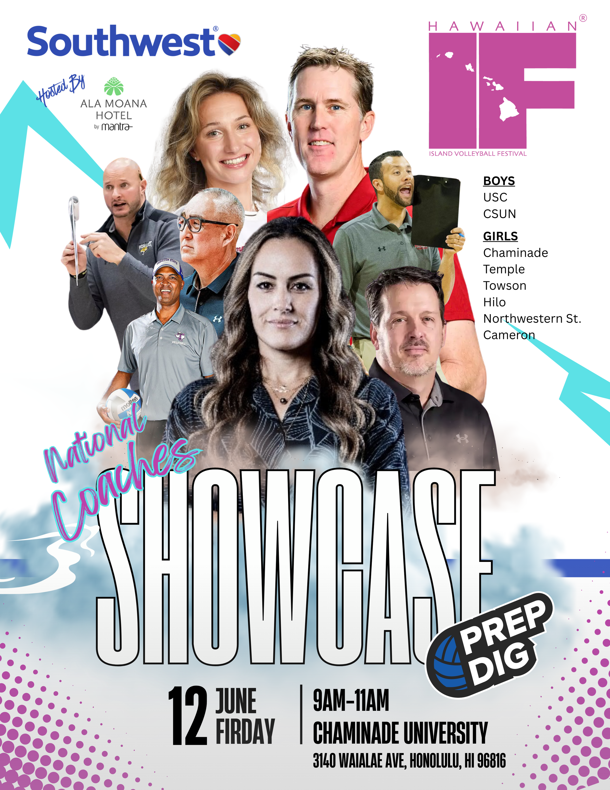 Island Fest Southwest Airlines National Coaches Showcase