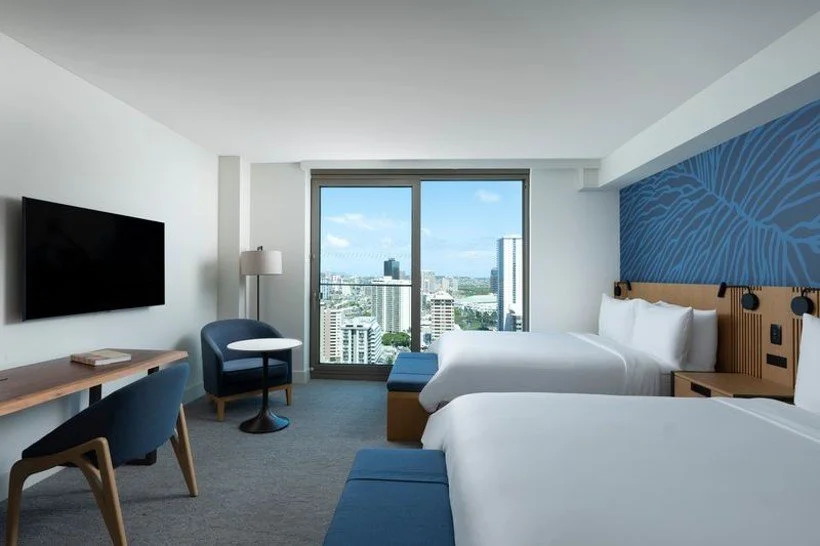 Renaissance Honolulu City View, Guest Room, 2 Queens.jpg