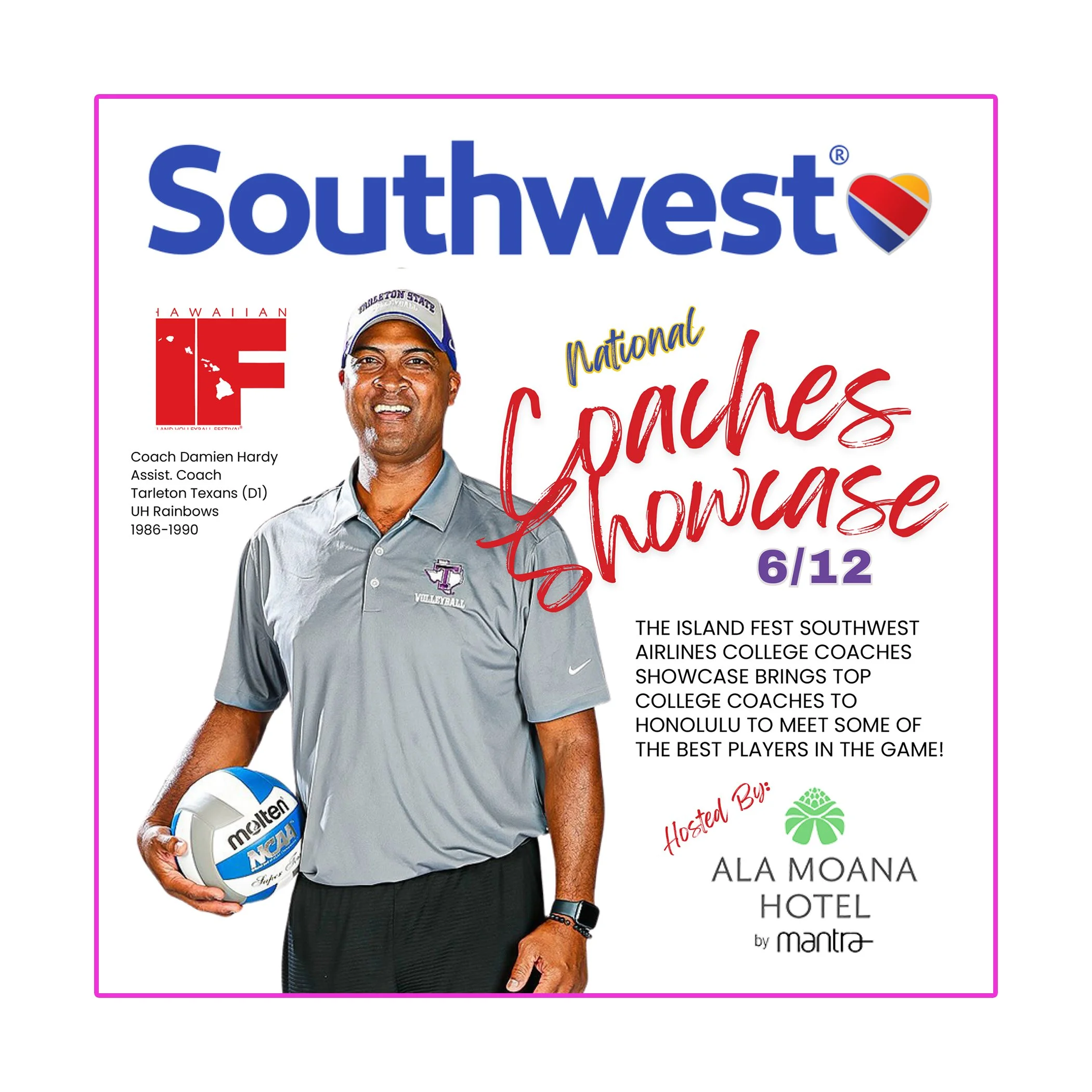 Island Fest Southwest Airlines National Coaches Showcase
