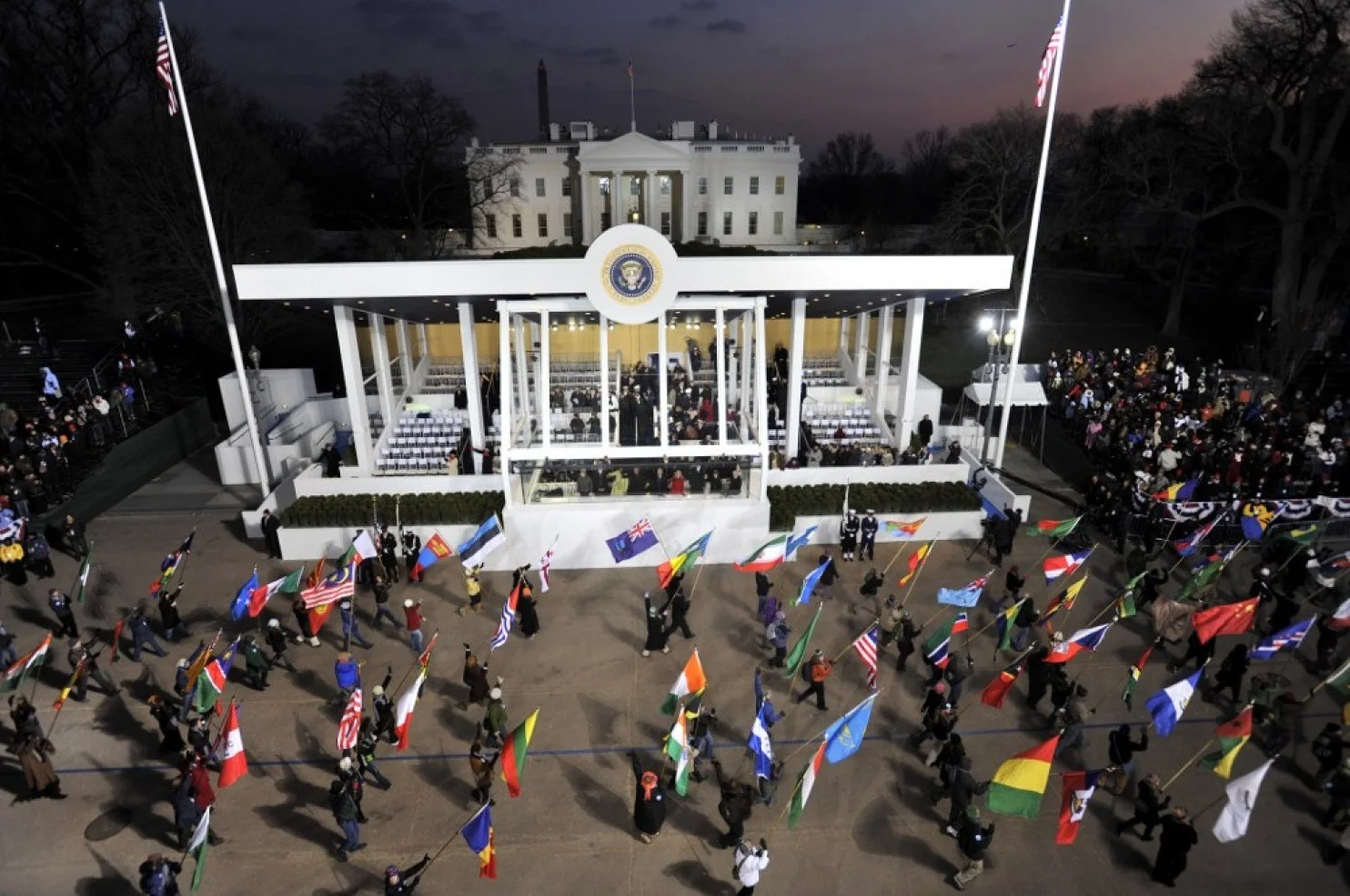 Sixty groups were invited to march in the inaugural parade. Who are they?