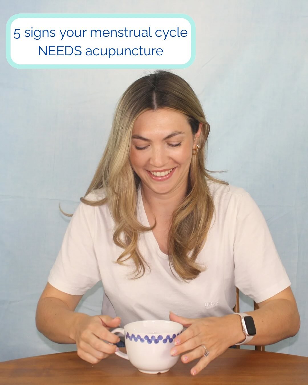 5 signs your menstrual cycle needs acupuncture 

😩 There are days in the cycle that are a total write off
🩸 Your bleed flow is hard to manage or barely there 
💧 You never see clear stretchy egg white discharge around ovulation 
📉 You experience s