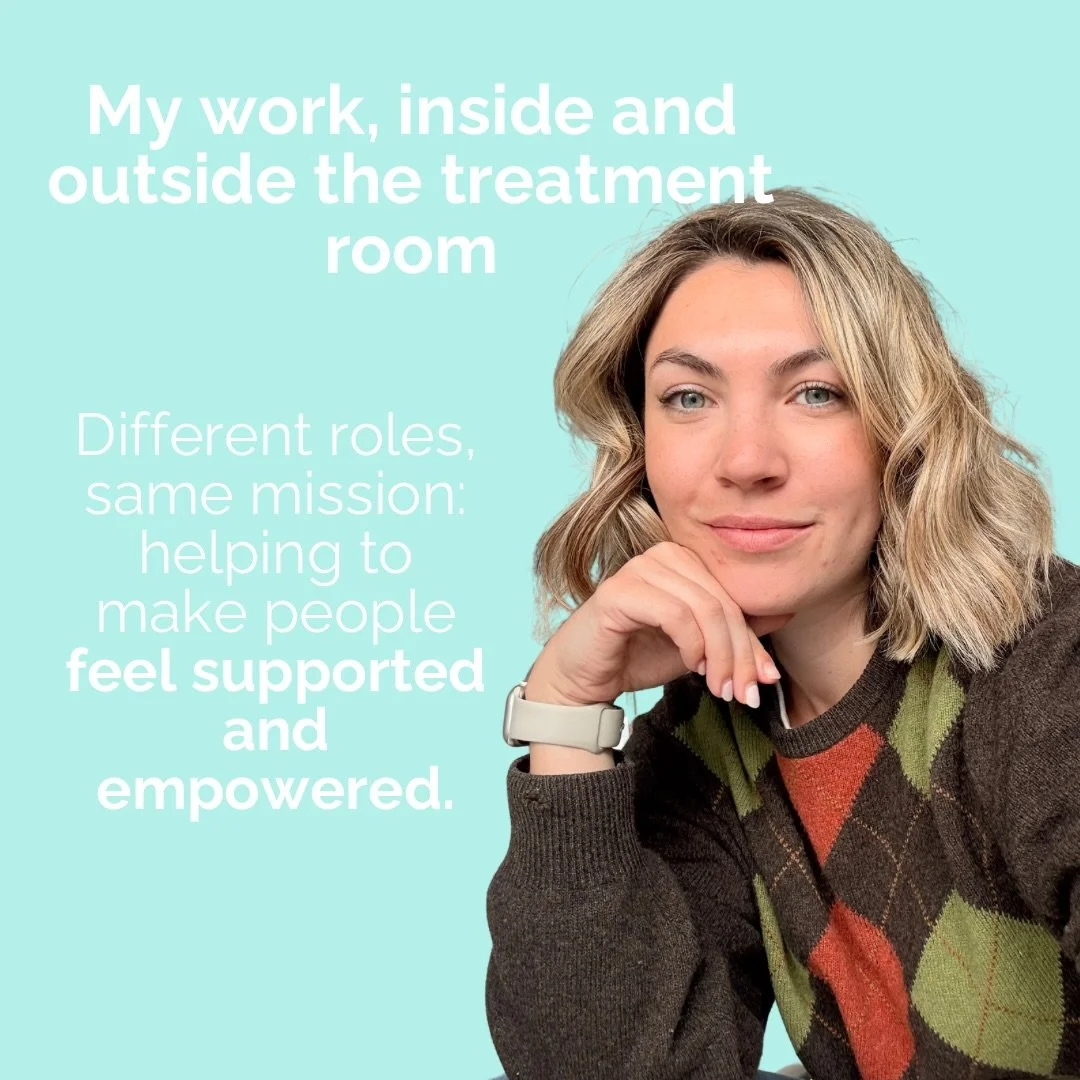 Let&rsquo;s do a recap on I actually do!
I love the variety in my week. But sometimes even I struggle to keep up so let&rsquo;s sum it up. 

A D Acupuncture- where I spend most of my working hours, both treating patients and running the business. Mai