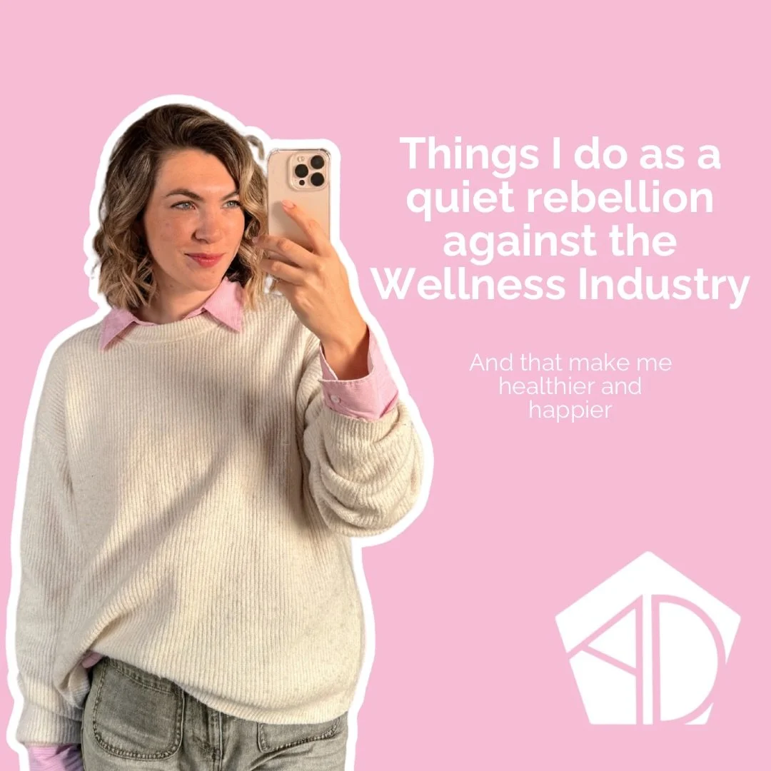 I know I&rsquo;m a part of the Wellness Industry but I kinda hate it. 
Totally inspired by @ordinaryemm_ and her post on her quiet rebellion on the beauty industry!

✨In a wellness industry that prioritises the data outcomes of exercise over the feel