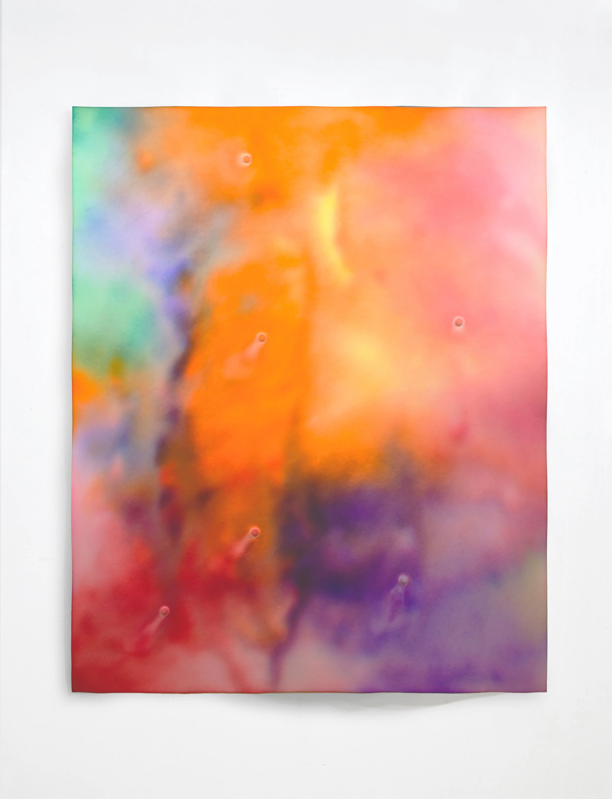  My July, ink on chromatography paper soaked in Codeine solution, 40 x 32 inches 