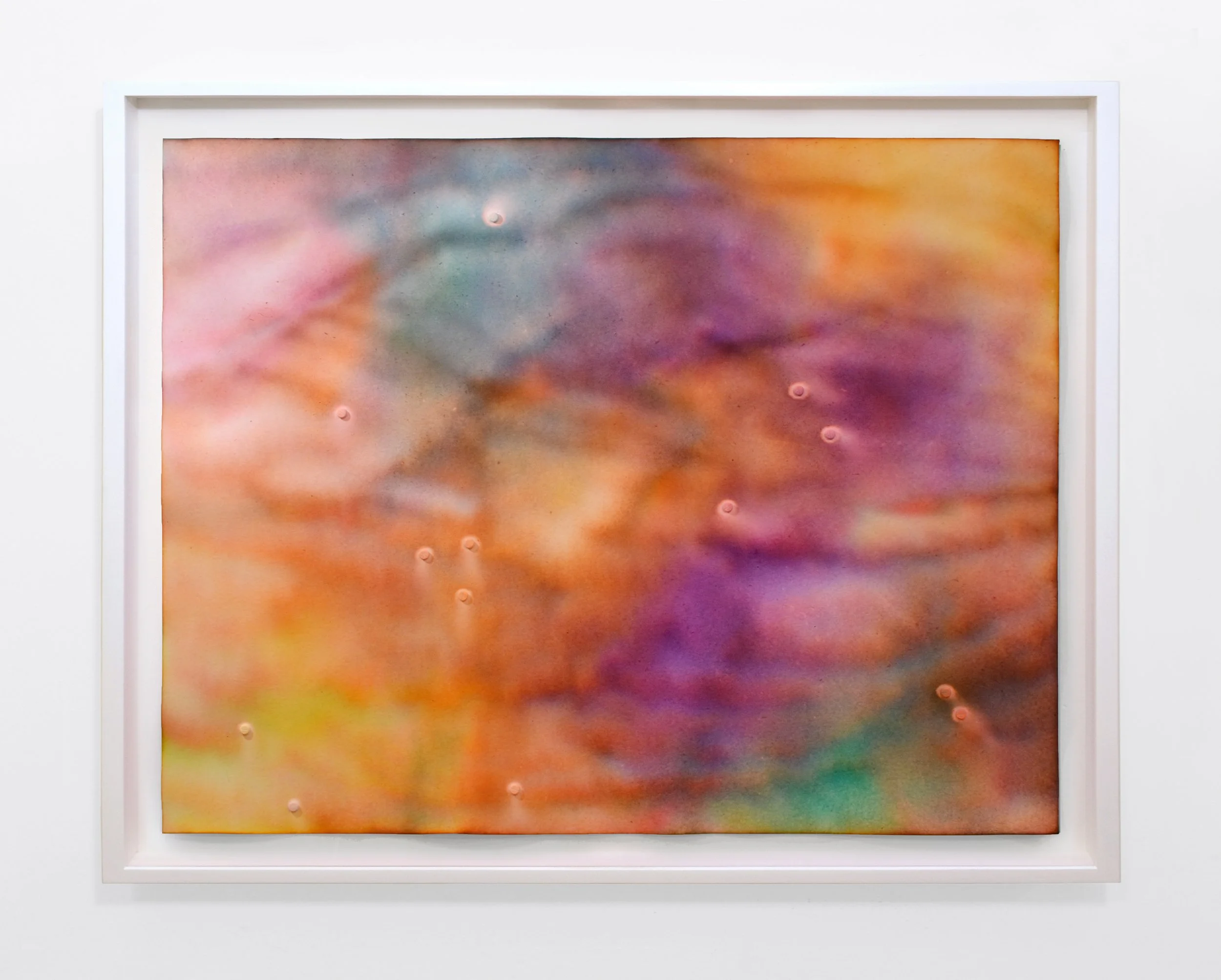  Winter Sounds, ink on chromatography paper soaked in Furosemide solution, &nbsp;26 x 38 inches 