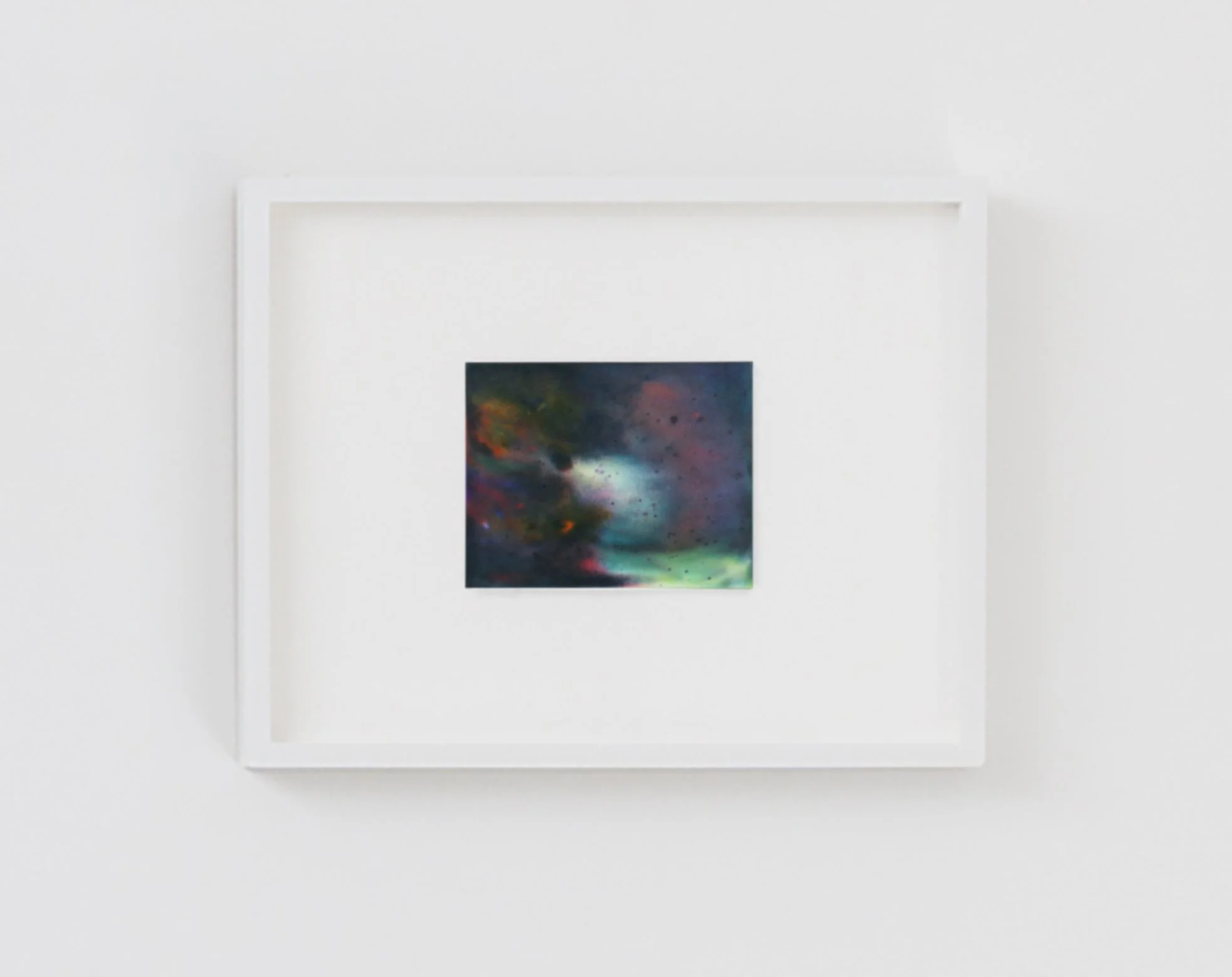  Night Kitchen, ink on chromatography paper soaked in Codeine solution, 4.5 x 5.5 inches 
