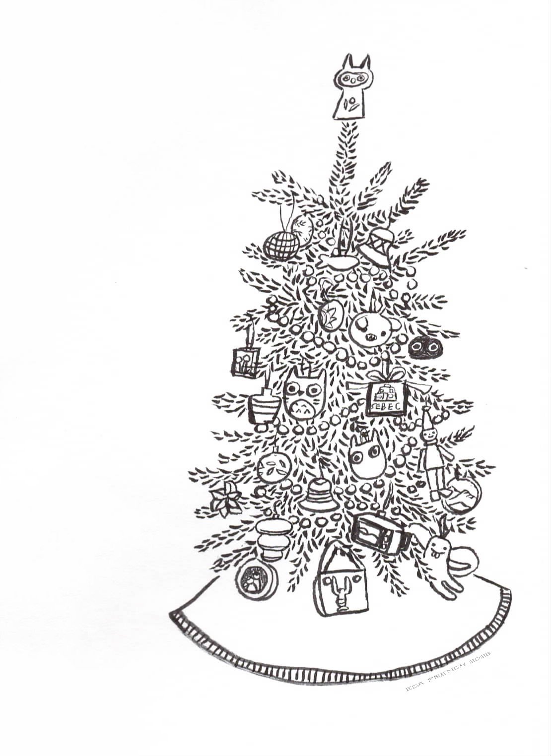  Personal Sketchbook, 2025  ©Eda French 2026 